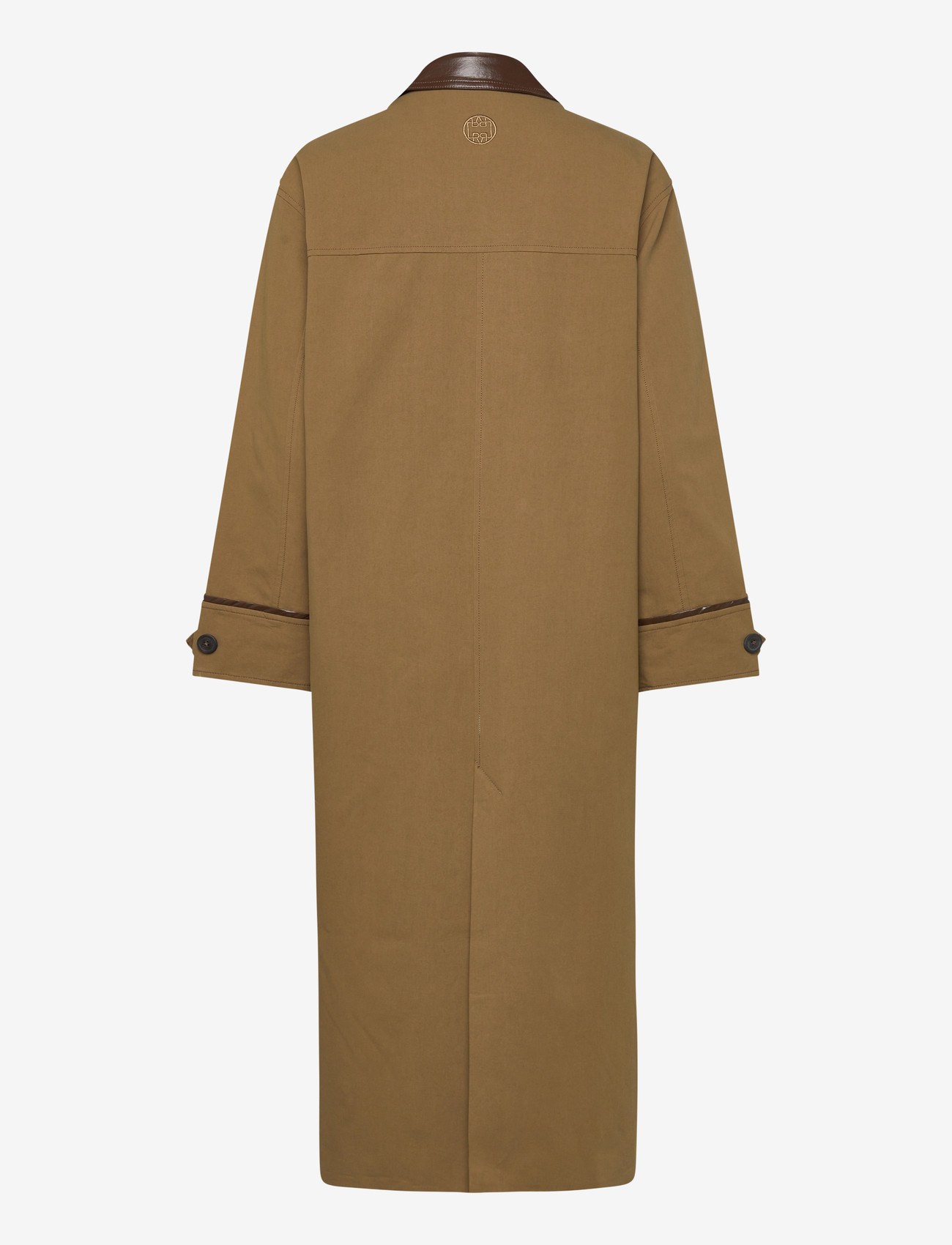 Levete Room - LR-MAGGIE - trench coats - l784c - gothic olive combi - 1
