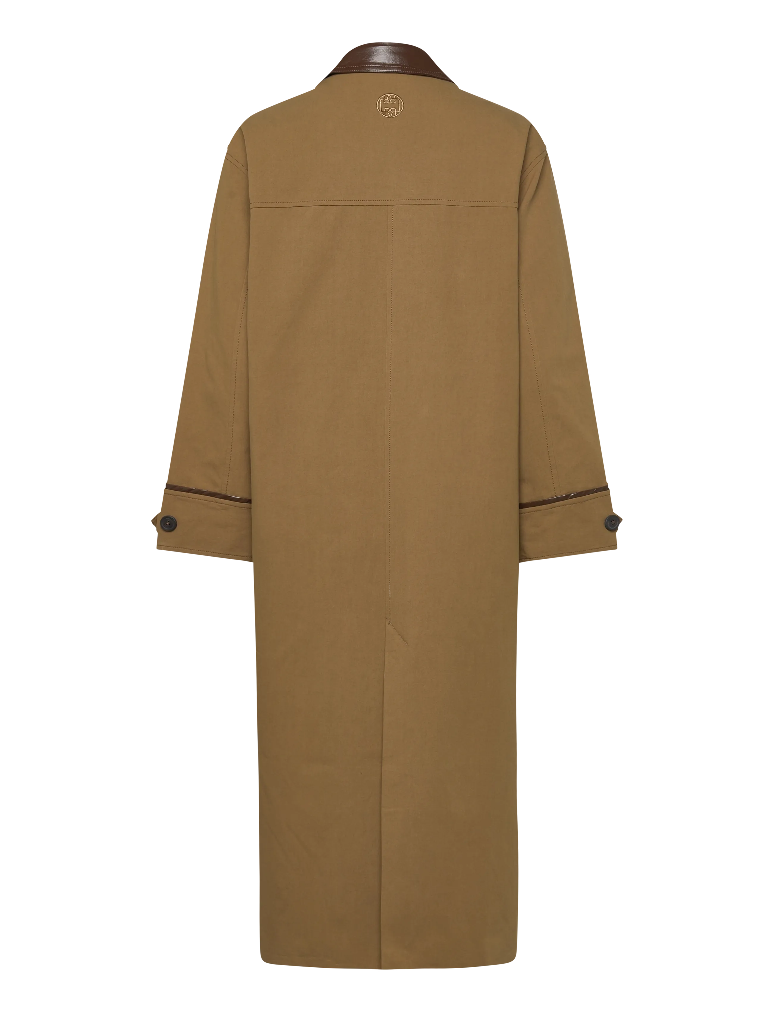 Levete Room - LR-MAGGIE - trenchcoats - l784c - gothic olive combi - 1