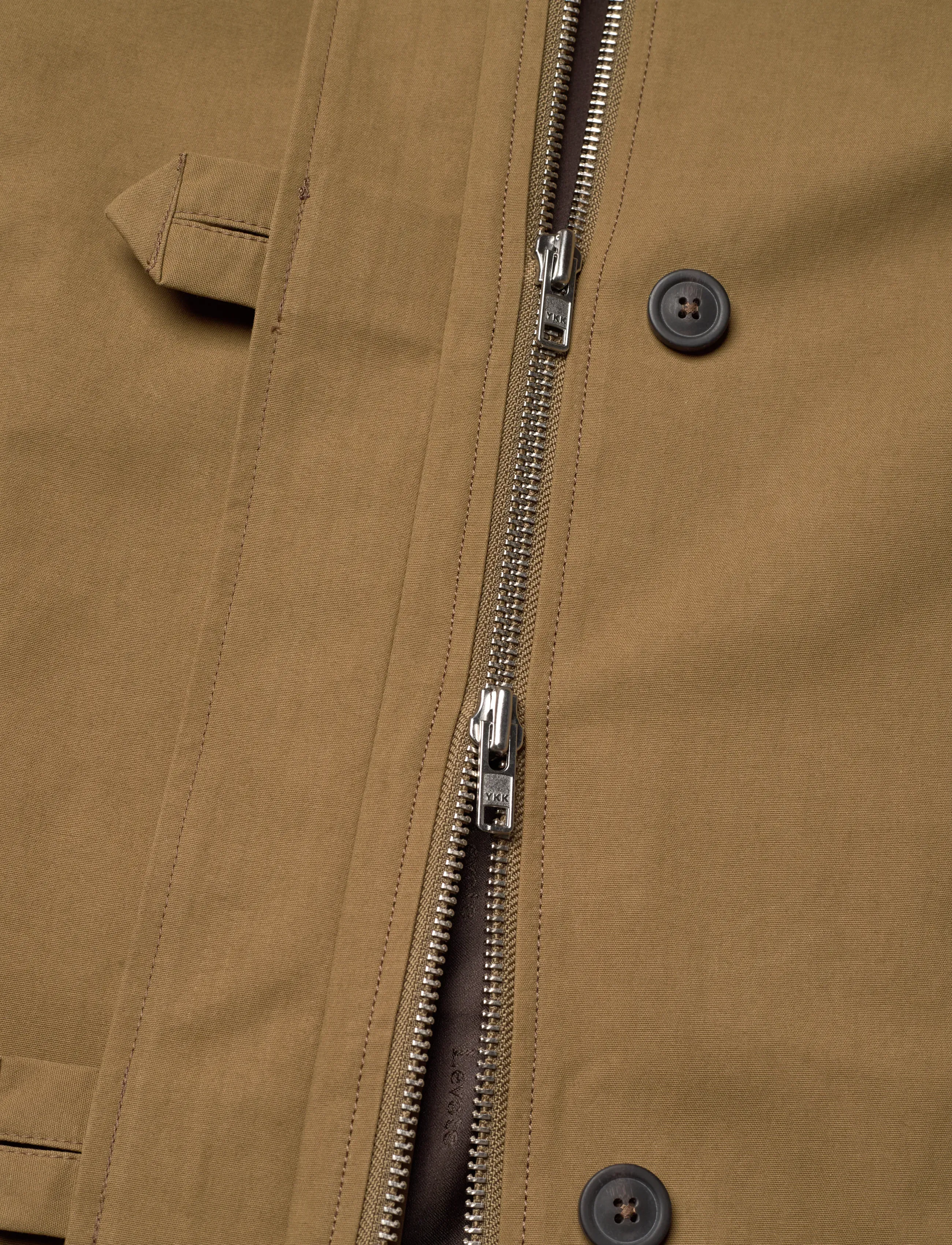 Levete Room - LR-MAGGIE - trenchcoats - l784c - gothic olive combi - 4