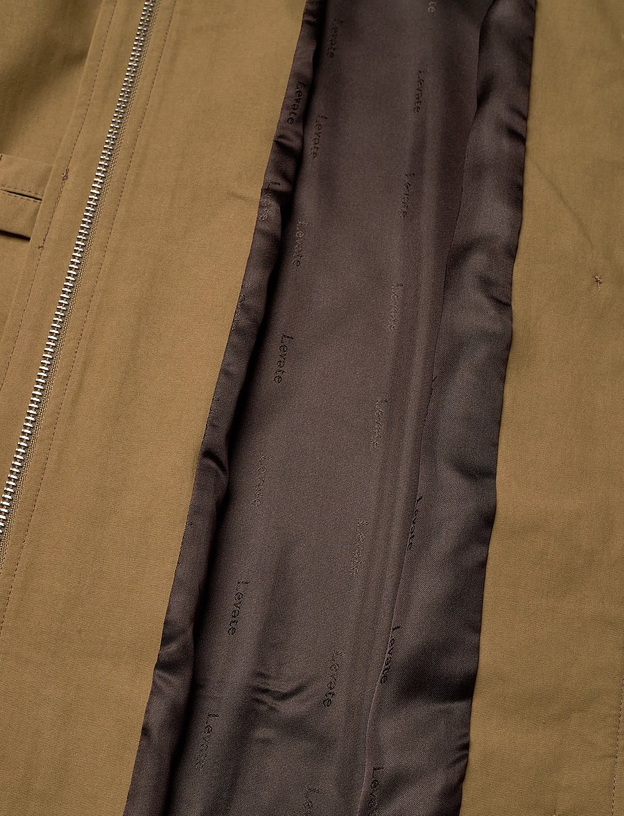Levete Room - LR-MAGGIE - trenchcoats - l784c - gothic olive combi - 5