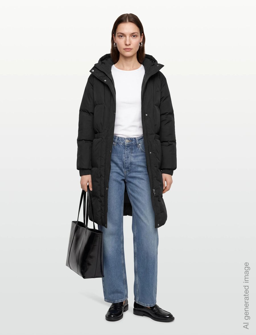 Levete Room - LR-MONA - winterjacken - l999 - black - 0