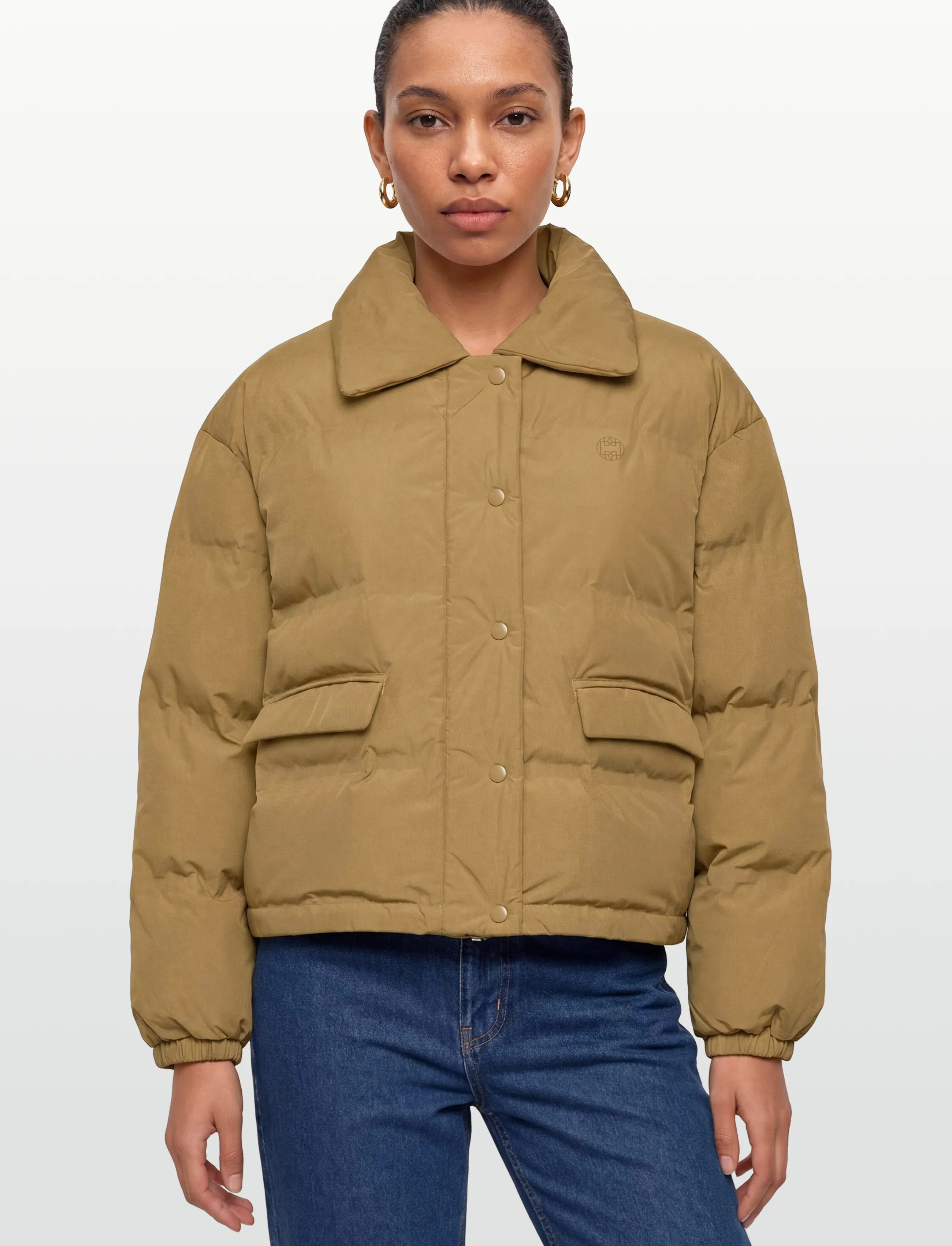 Levete Room - LR-MONA - overtøj - l784 - gothic olive - 3