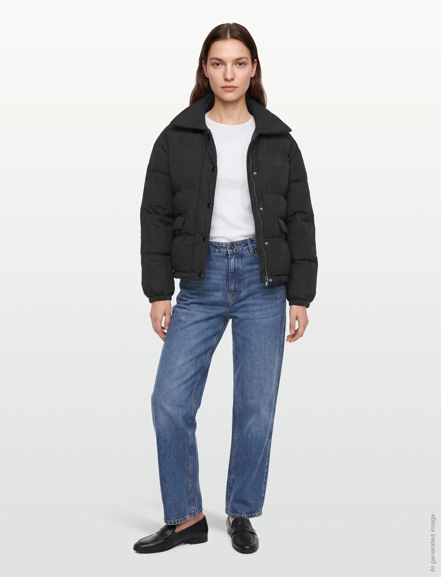 Levete Room - LR-MONA - frühlingsjacken - l999 - black - 0