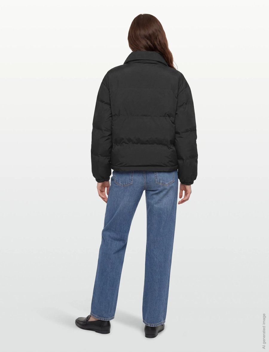 Levete Room - LR-MONA - frühlingsjacken - l999 - black - 4