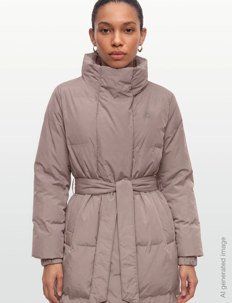 Levete Room - LR-MONA - winterjacken - l886 - cinder - 3