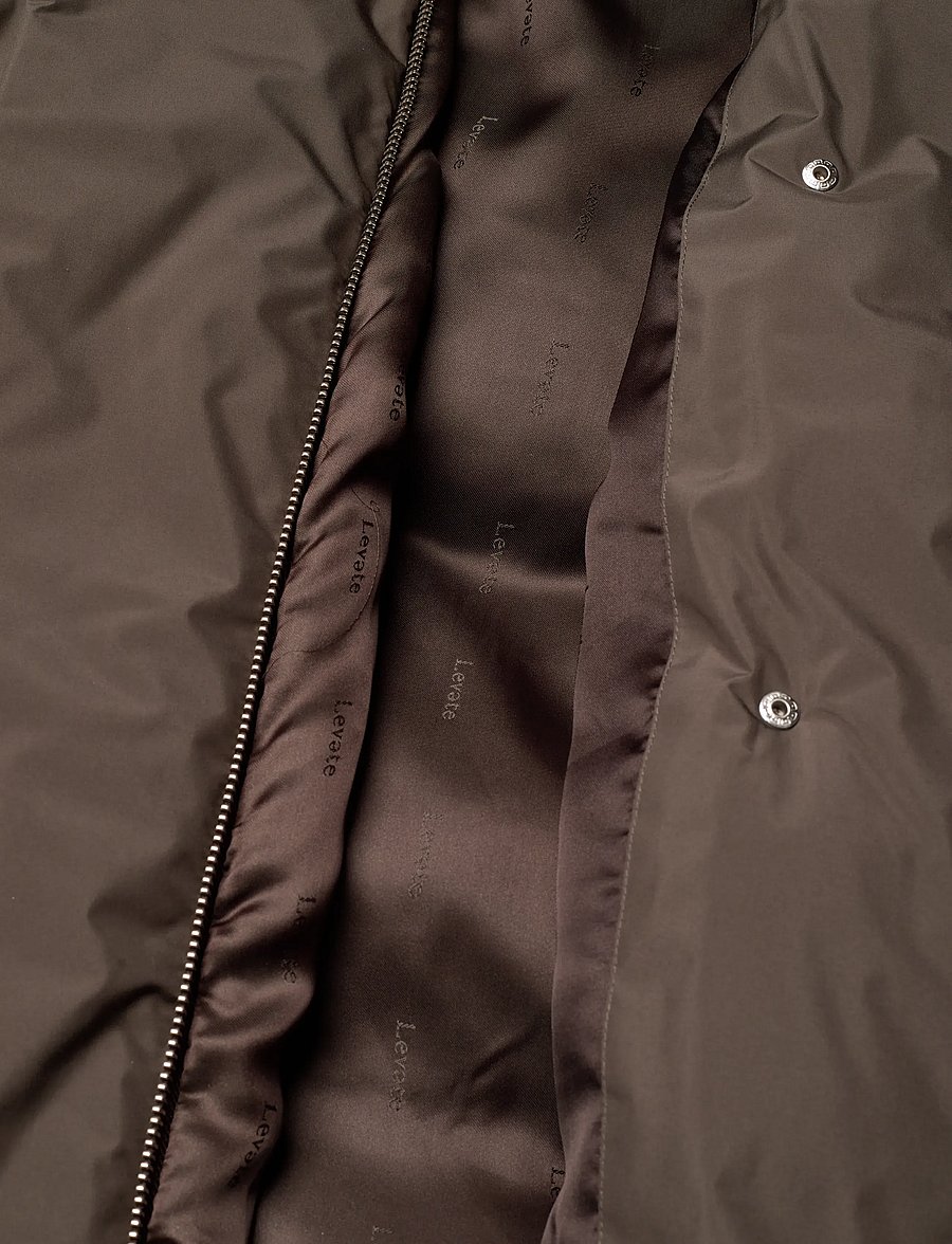 Levete Room - LR-MONA - winter jackets - l894 - coffee - 5