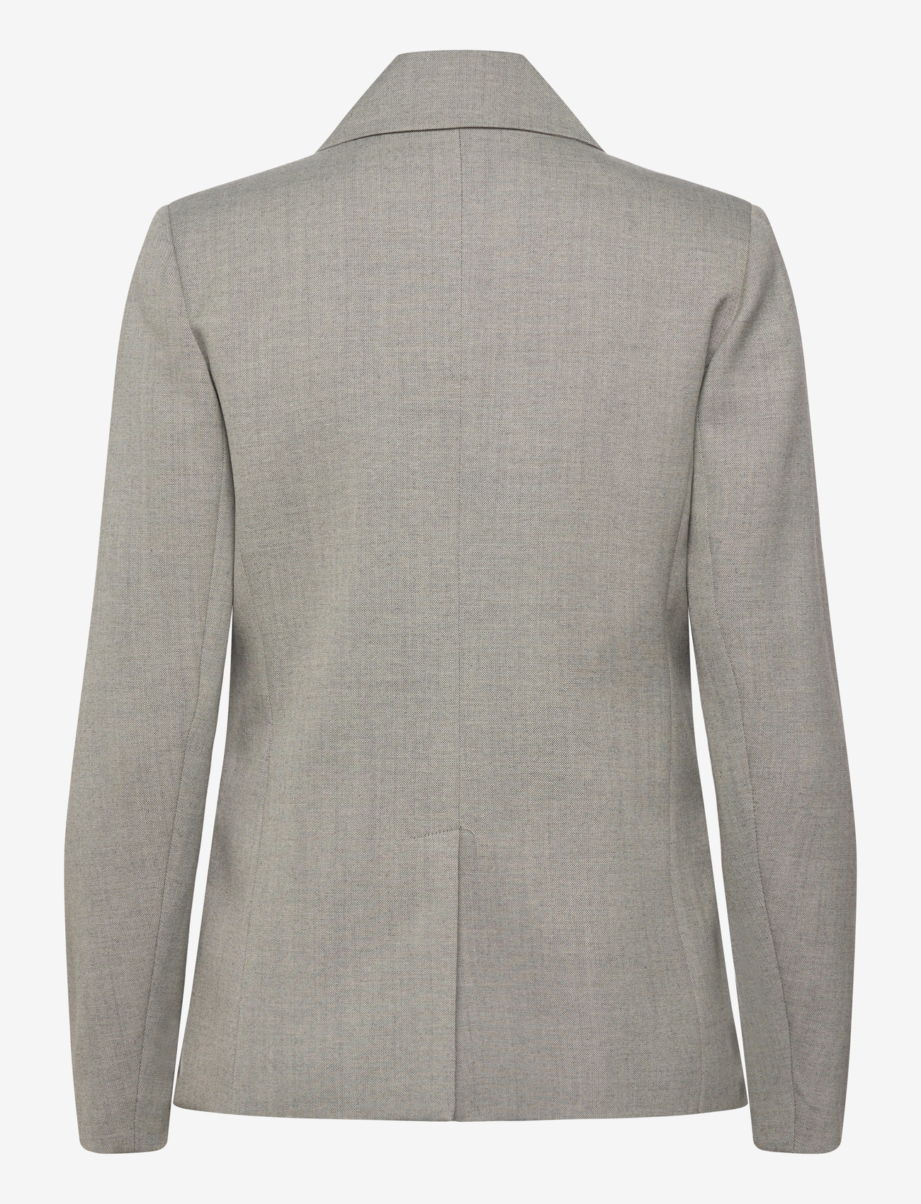 Levete Room - LR-NELLY - einreihige blazer - l9950 - light grey melange - 1