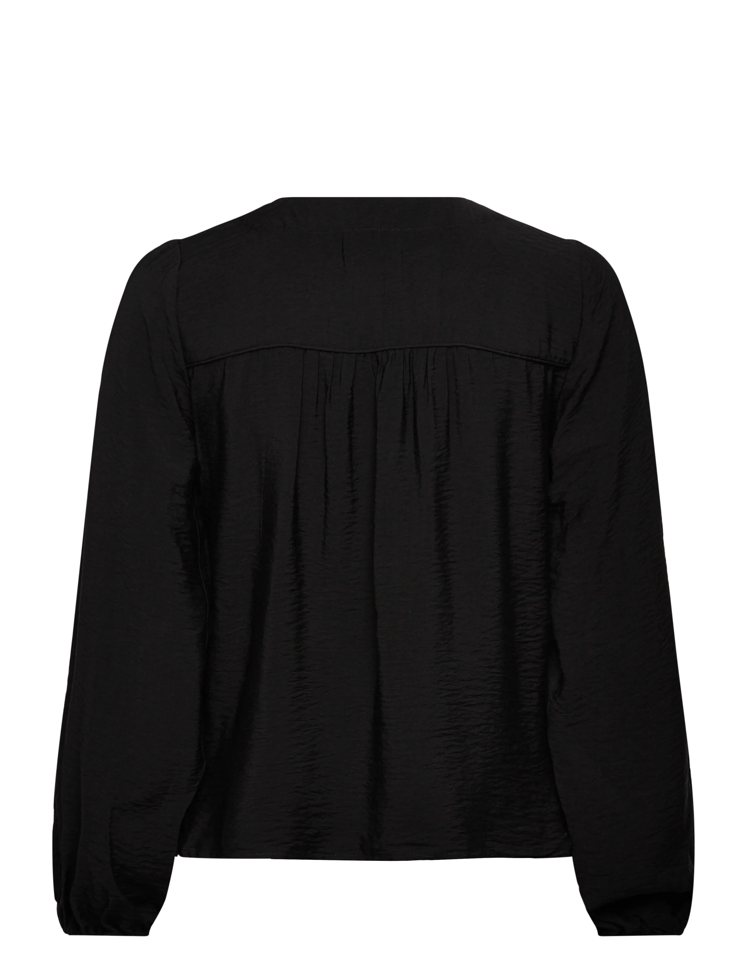 Levete Room - LR-NIKKI - langärmelige blusen - l999 - black - 1