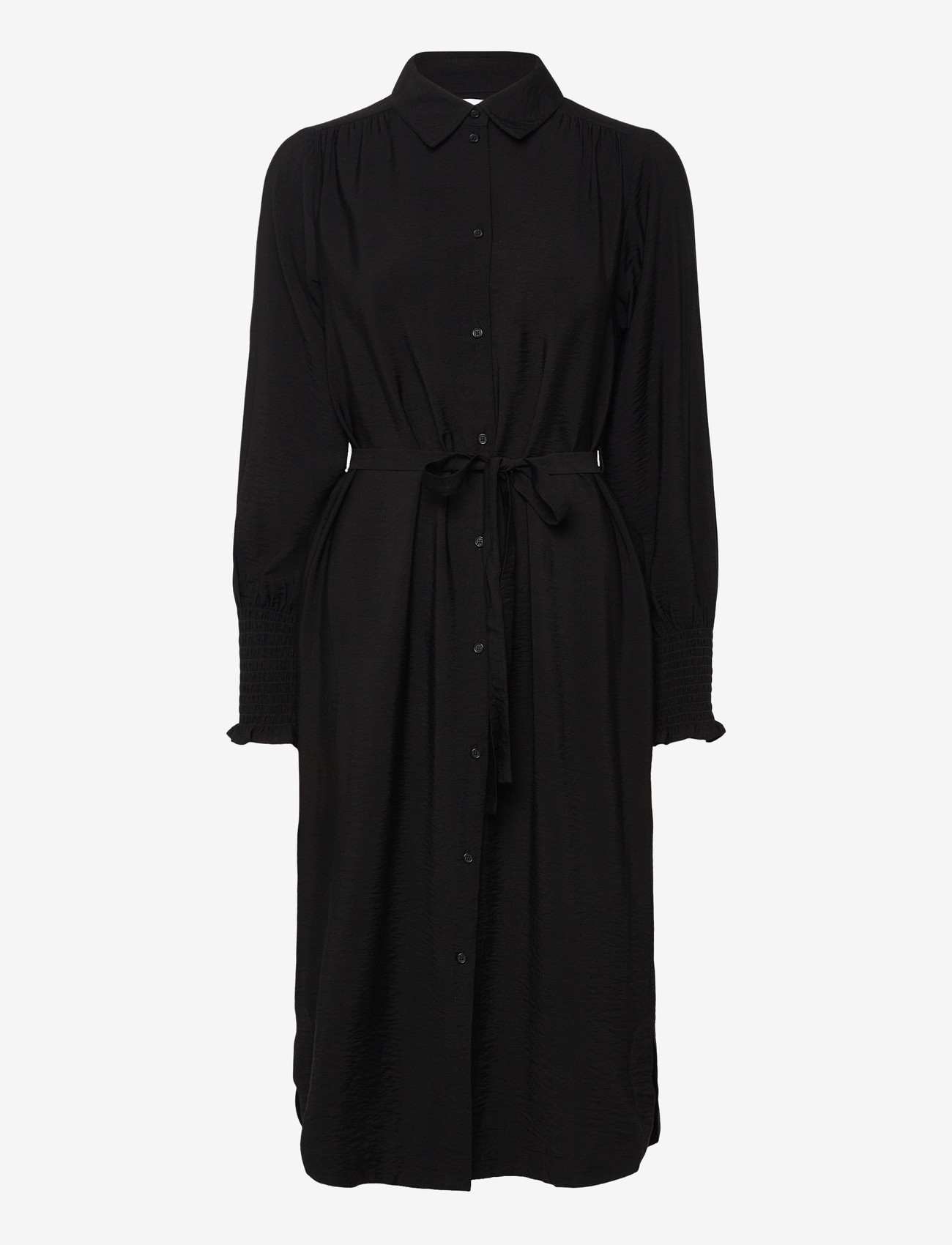 Levete Room - LR-NIKKI - skjortklänningar - l999 - black - 0