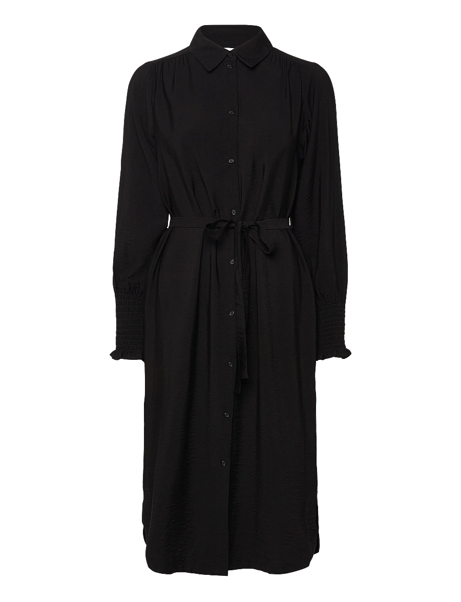 Levete Room - LR-NIKKI - shirt dresses - l999 - black - 0