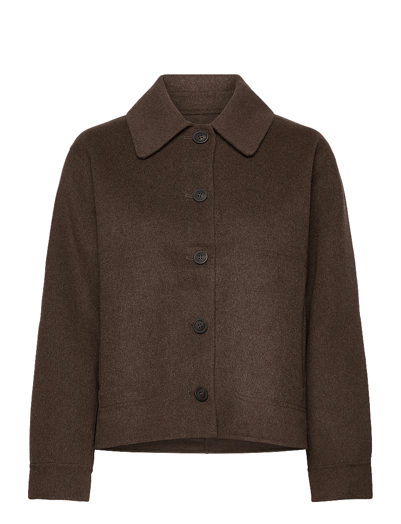 Levete Room - LR-OWA - vinterjakker - l9894 - coffee melange - 0