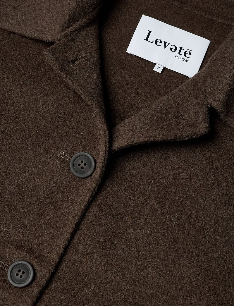 Levete Room - LR-OWA - vinterjakker - l9894 - coffee melange - 2