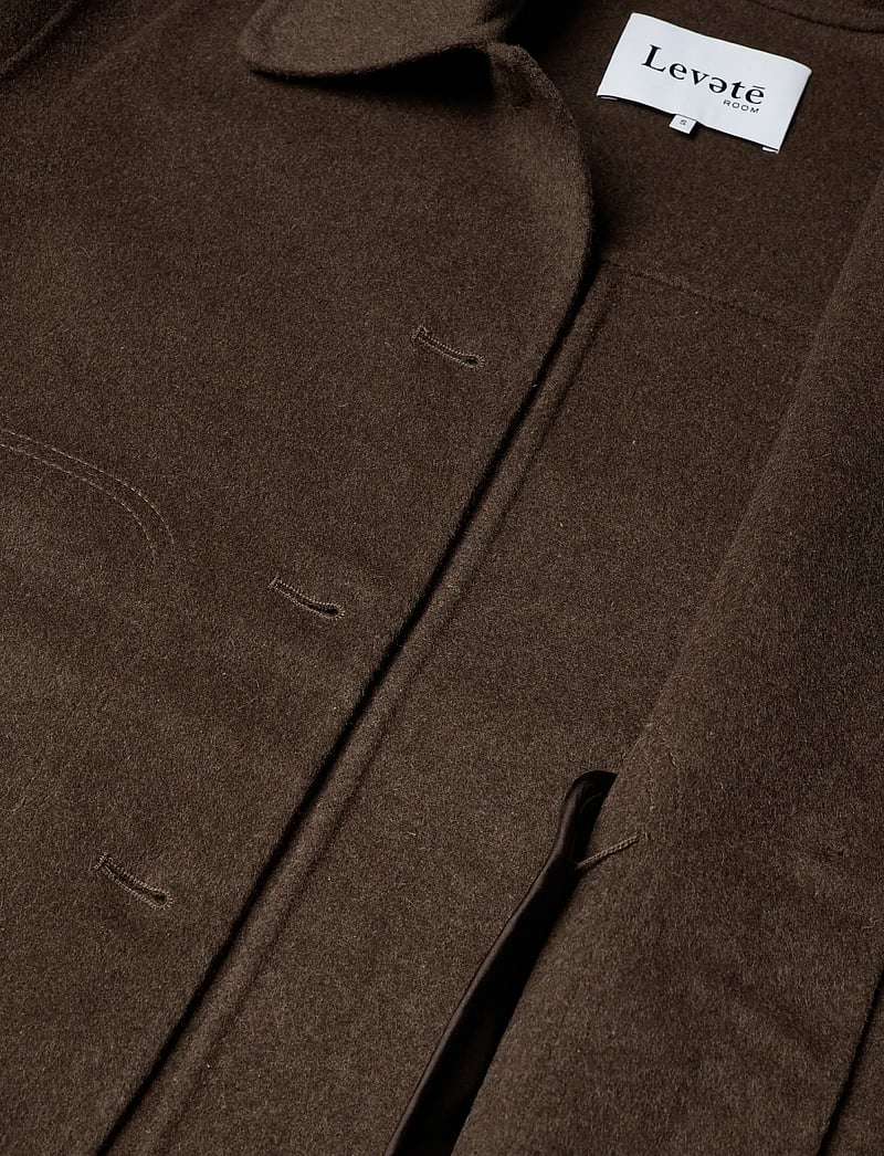 Levete Room - LR-OWA - vinterjakker - l9894 - coffee melange - 4