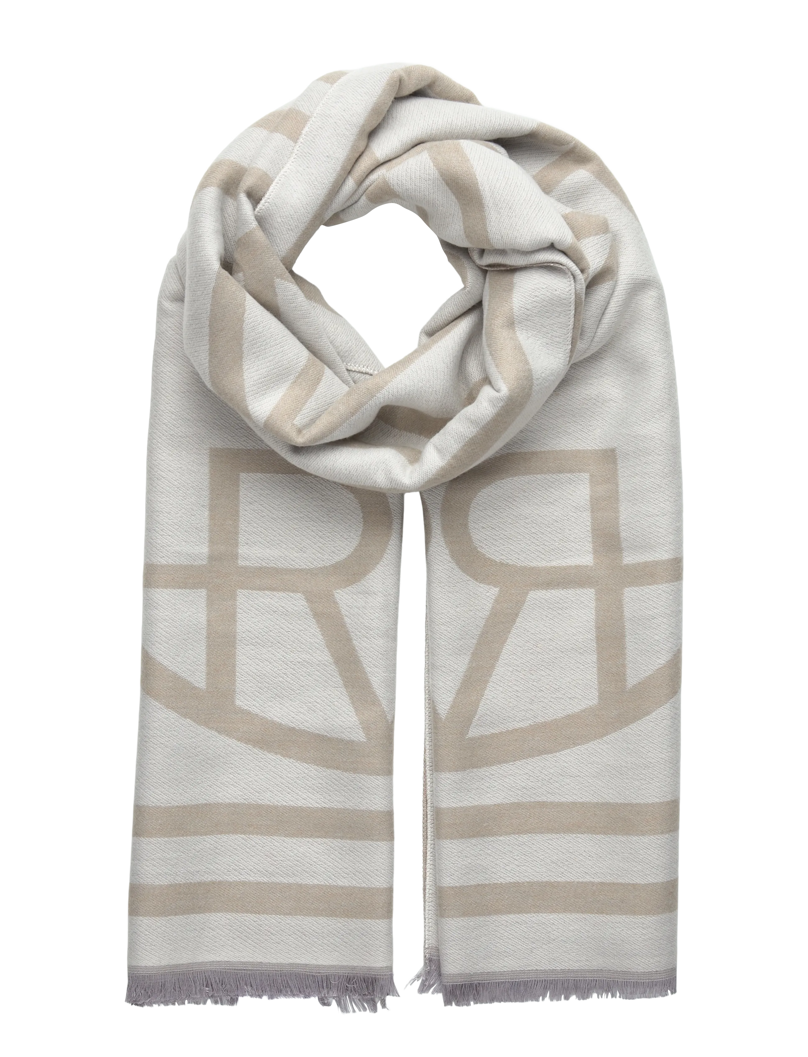 Levete Room Lr-Hartley, One Size, Scarves, Beige - Winter Frauen