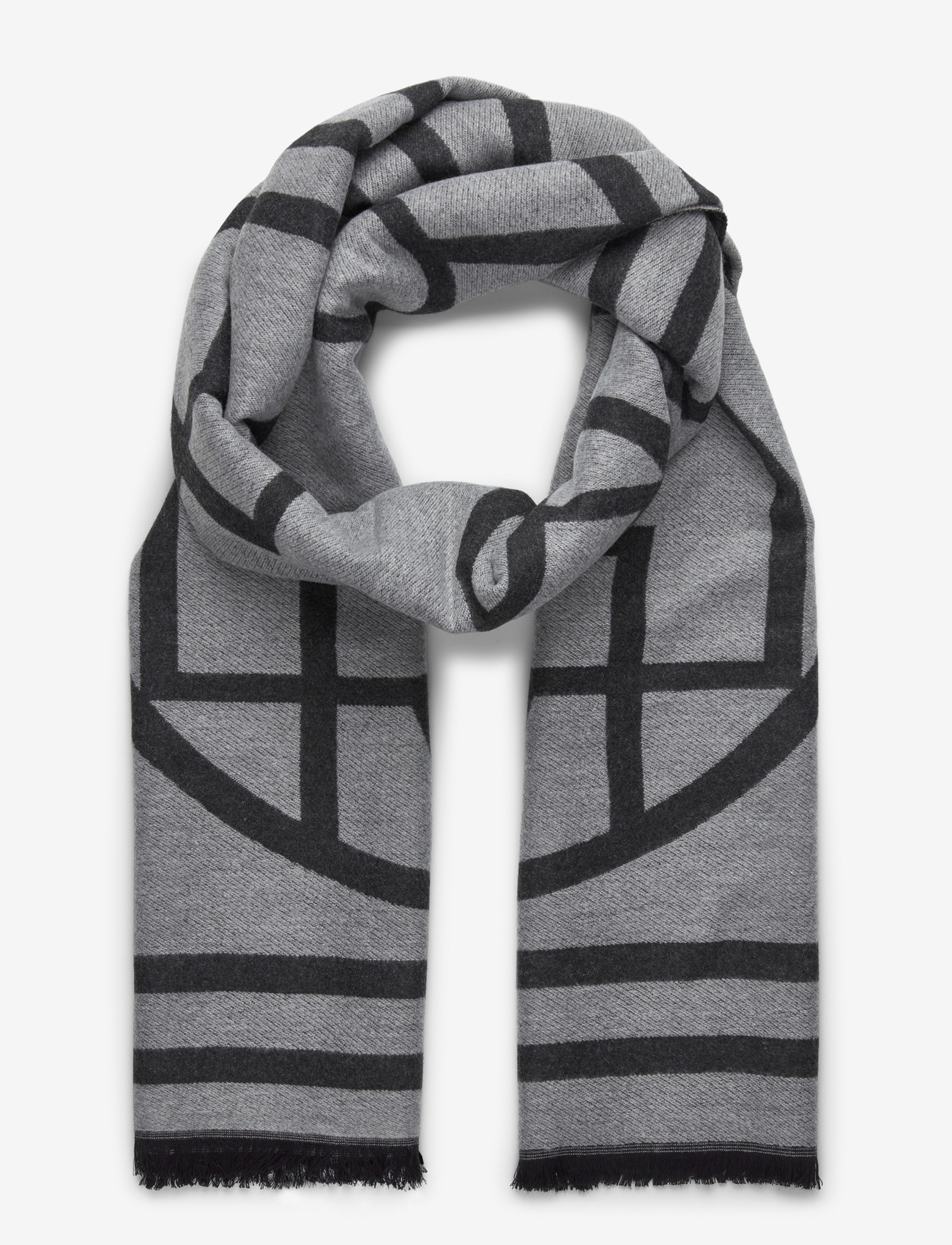 Levete Room - LR-HARTLEY - Šalikai žiemai - l9906c - dark grey m combi - 0