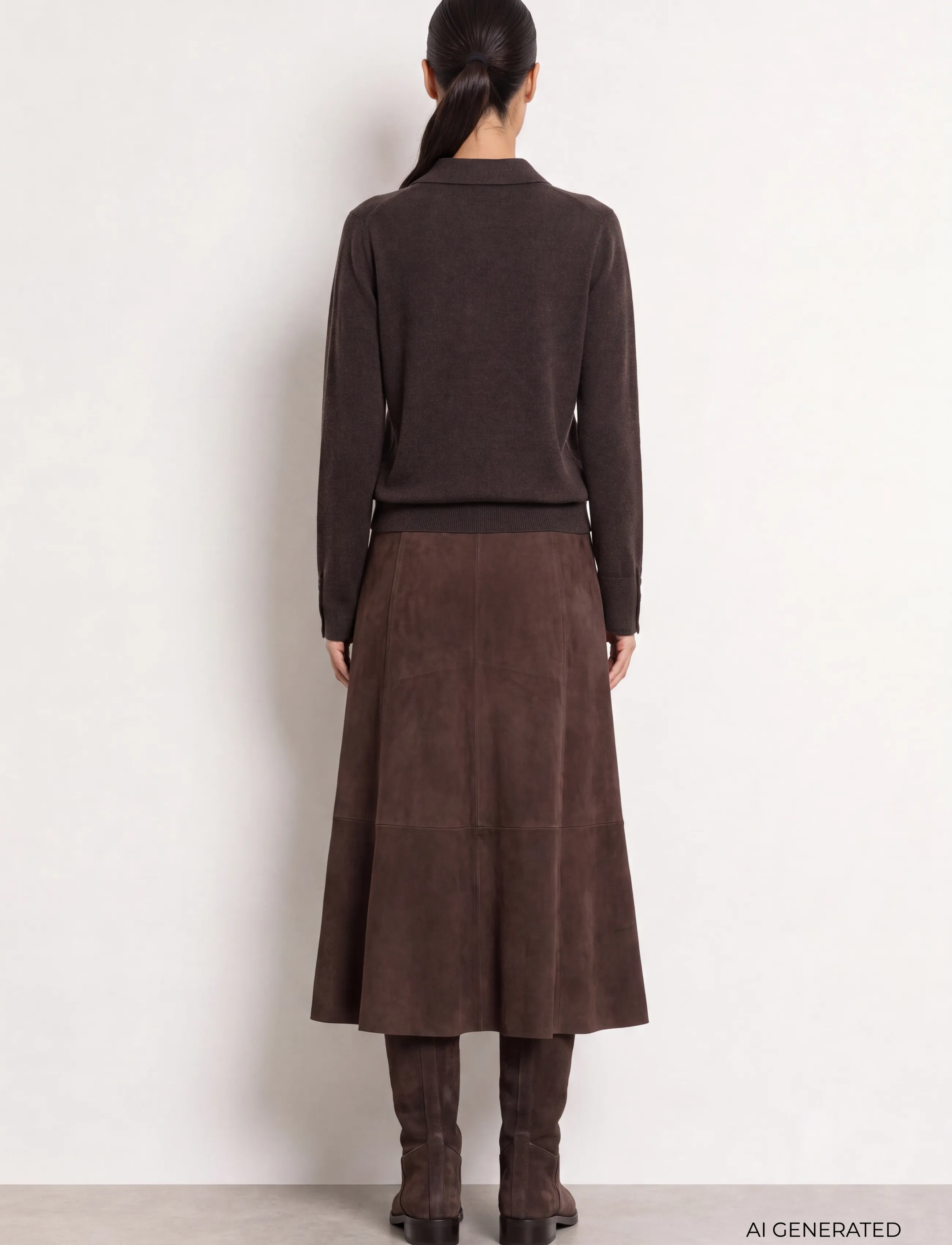 Levete Room - LR-TILA - midi-röcke - 8250 - after dark - 5
