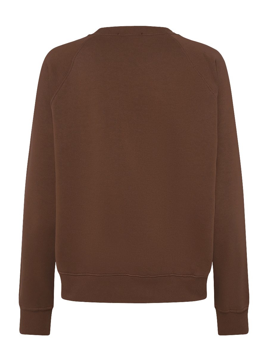 Levete Room - LR-NUKA - sweatshirts - 8125 - fondue fudge - 2