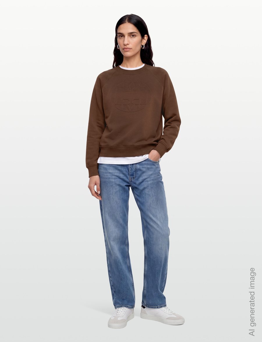 Levete Room - LR-NUKA - sweatshirts - 8125 - fondue fudge - 0