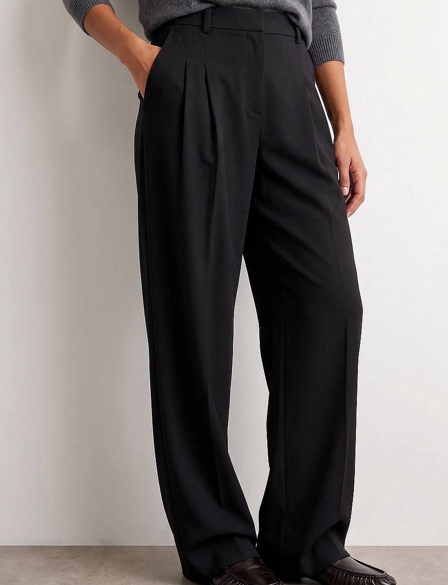 Levete Room - LR-PEETA - culottes - 9999 black - 3