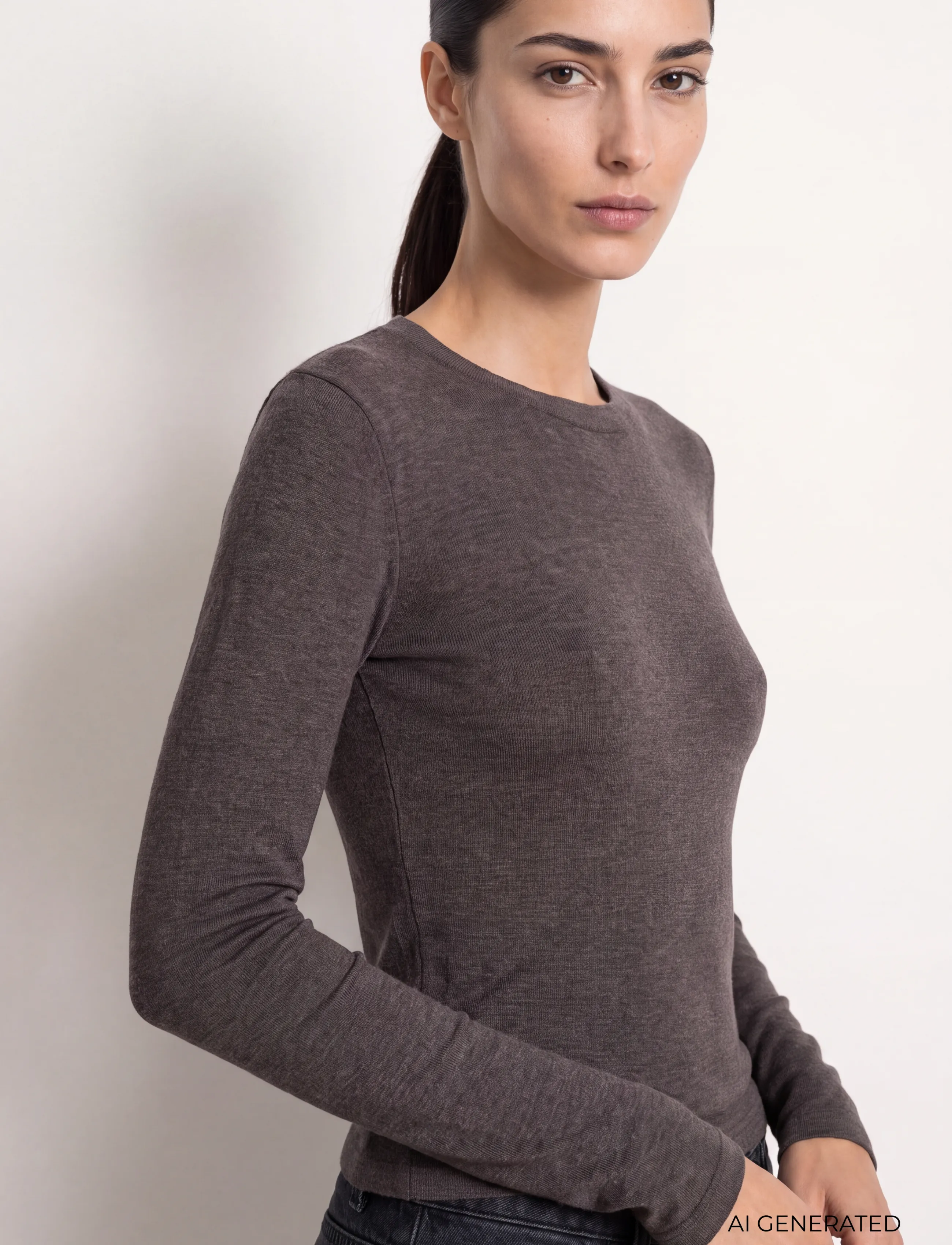 Levete Room Lr-Josephine långärmade t-shirt dam – bild 6