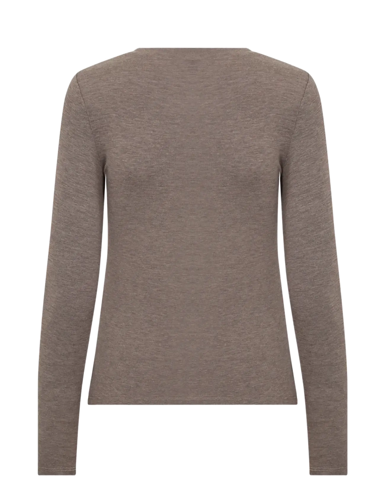 Levete Room - LR-JOSEPHINE - langärmlige tops - 98845 - falcon melange - 2