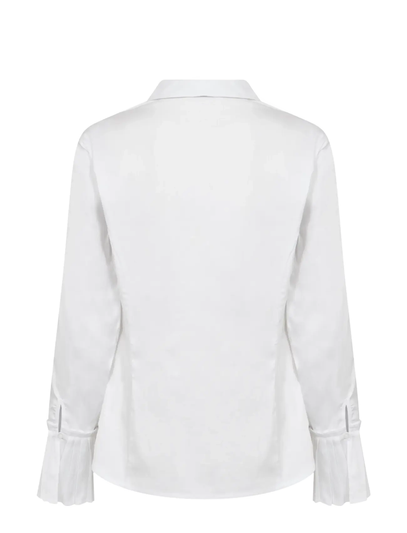 Levete Room - LR-ISLA SOLID - langärmlige hemden - 1000 white - 2