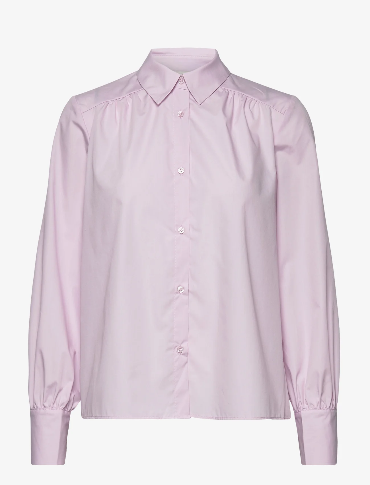 Levete Room - LR-PENG - langärmlige hemden - l416 - ice pink - 0