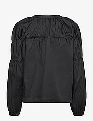 Levete Room - LR-ISLA SOLID - long-sleeved blouses - black - 1