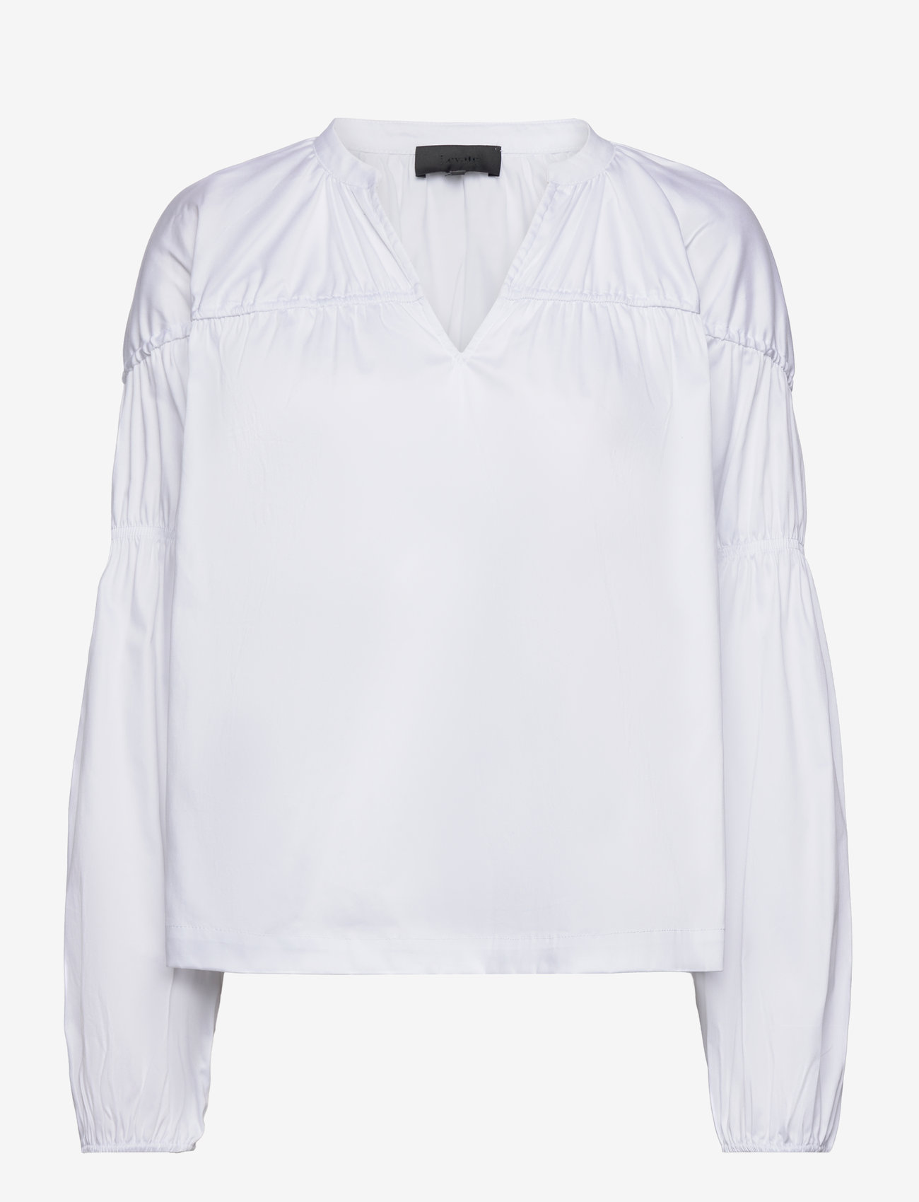 Levete Room - LR-ISLA SOLID - langærmede bluser - white - 0