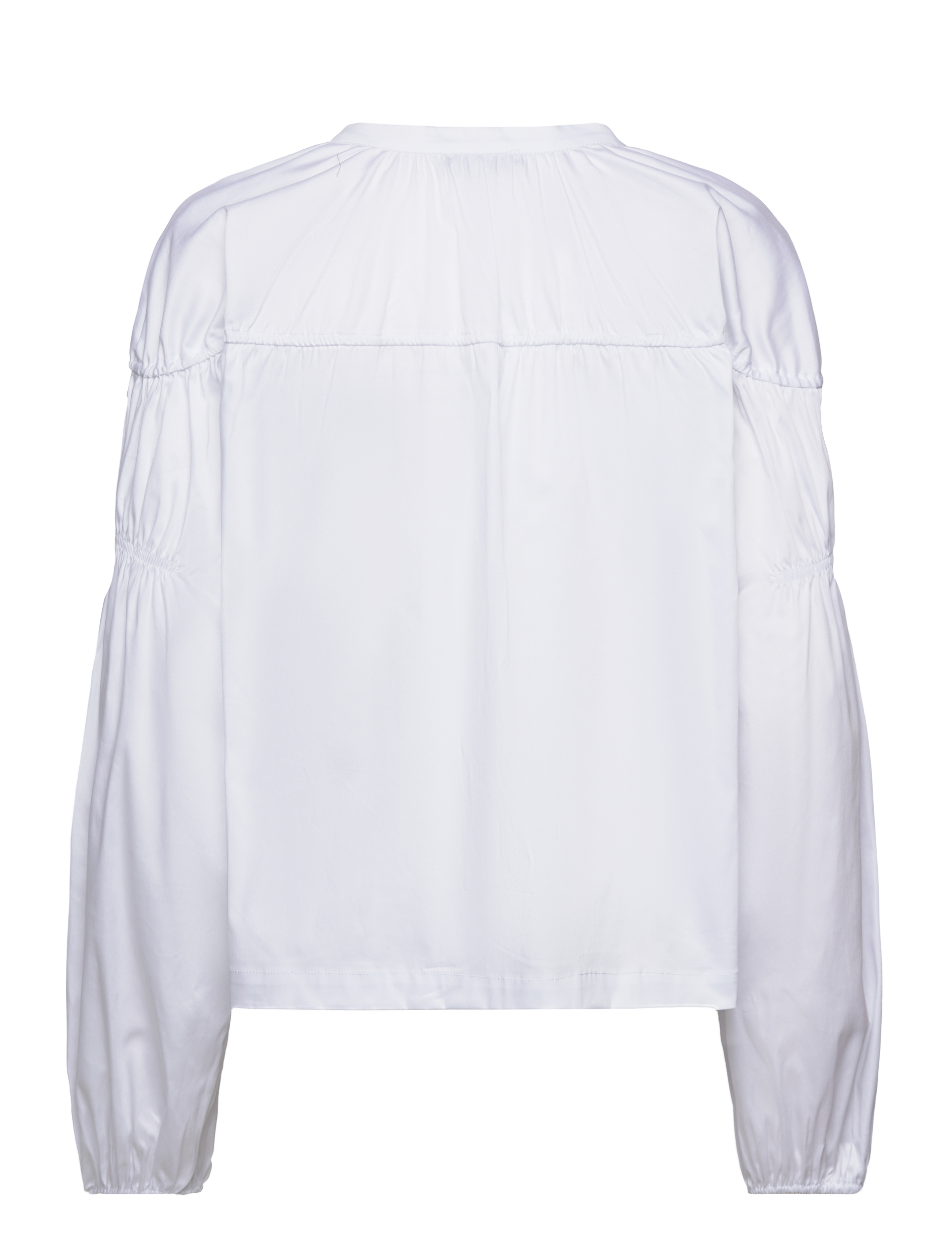Levete Room - LR-ISLA SOLID - langermede bluser - white - 1