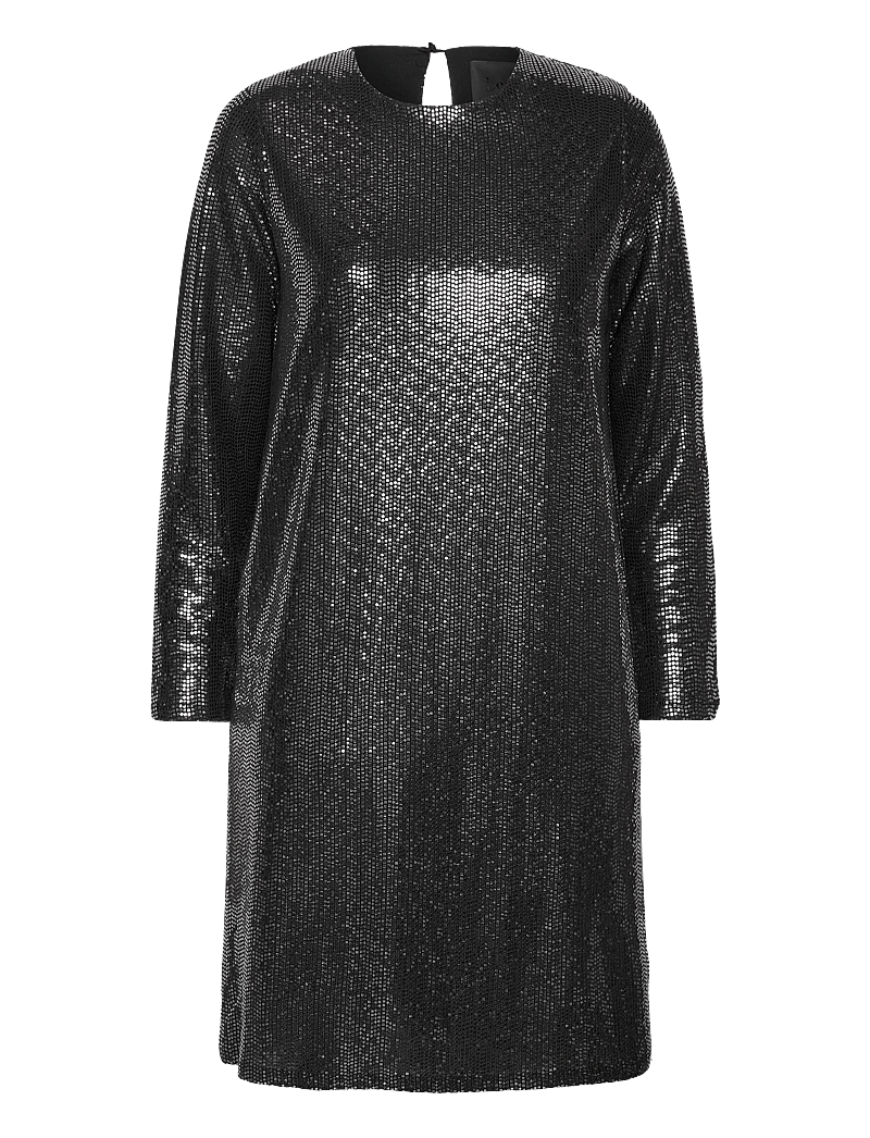 Levete Room - LR-EVELYN - midi kjoler - c - black combi - 0