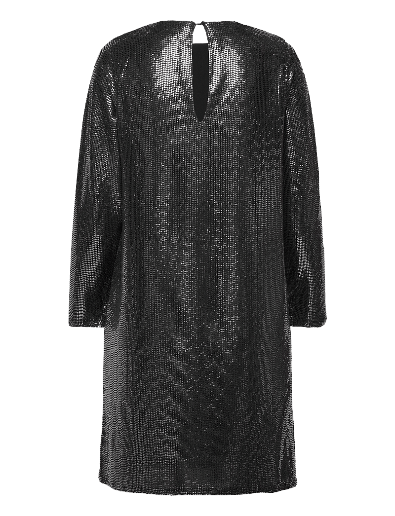 Levete Room - LR-EVELYN - midi kjoler - c - black combi - 1