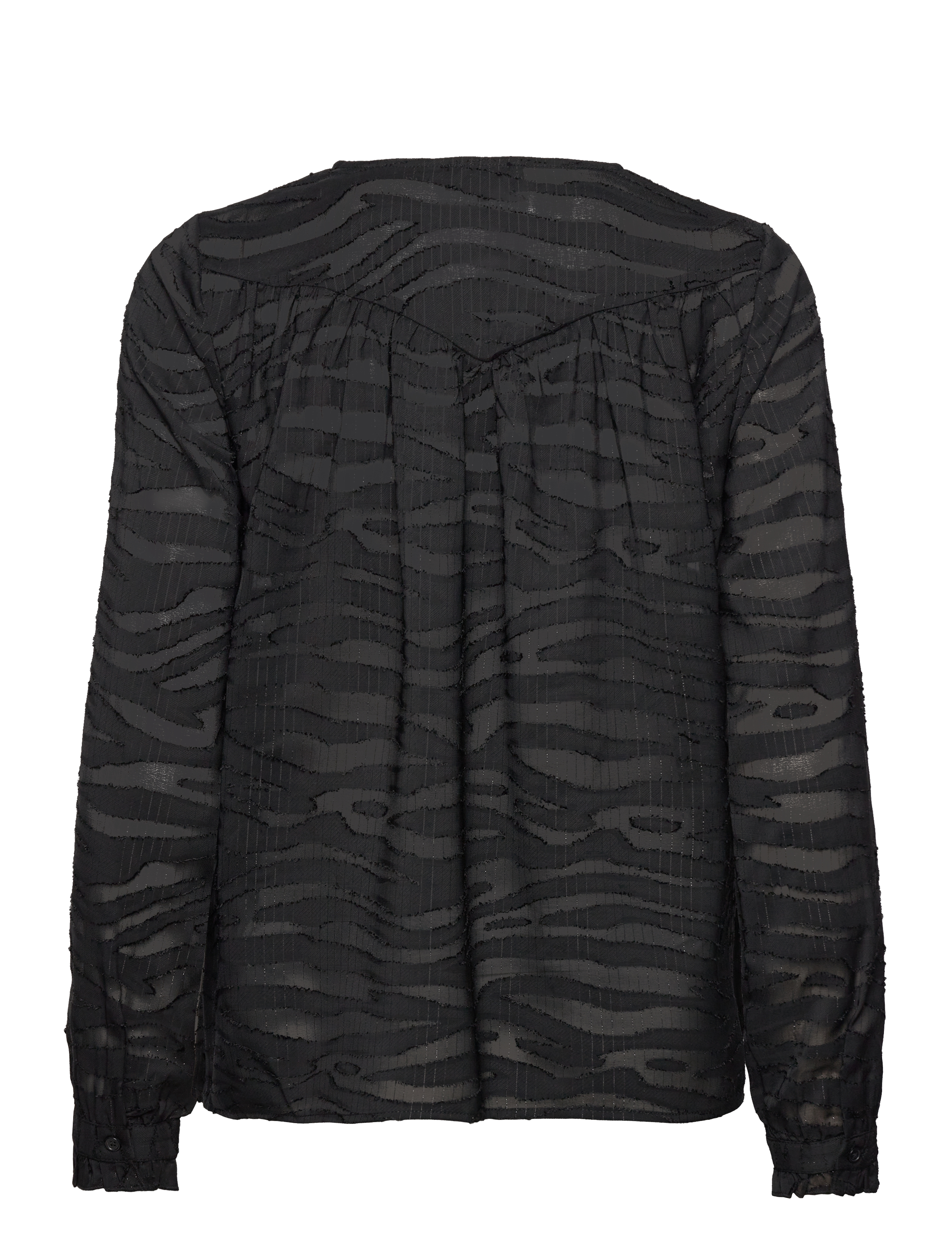 Levete Room - LR-ENYA - langærmede bluser - black - 1