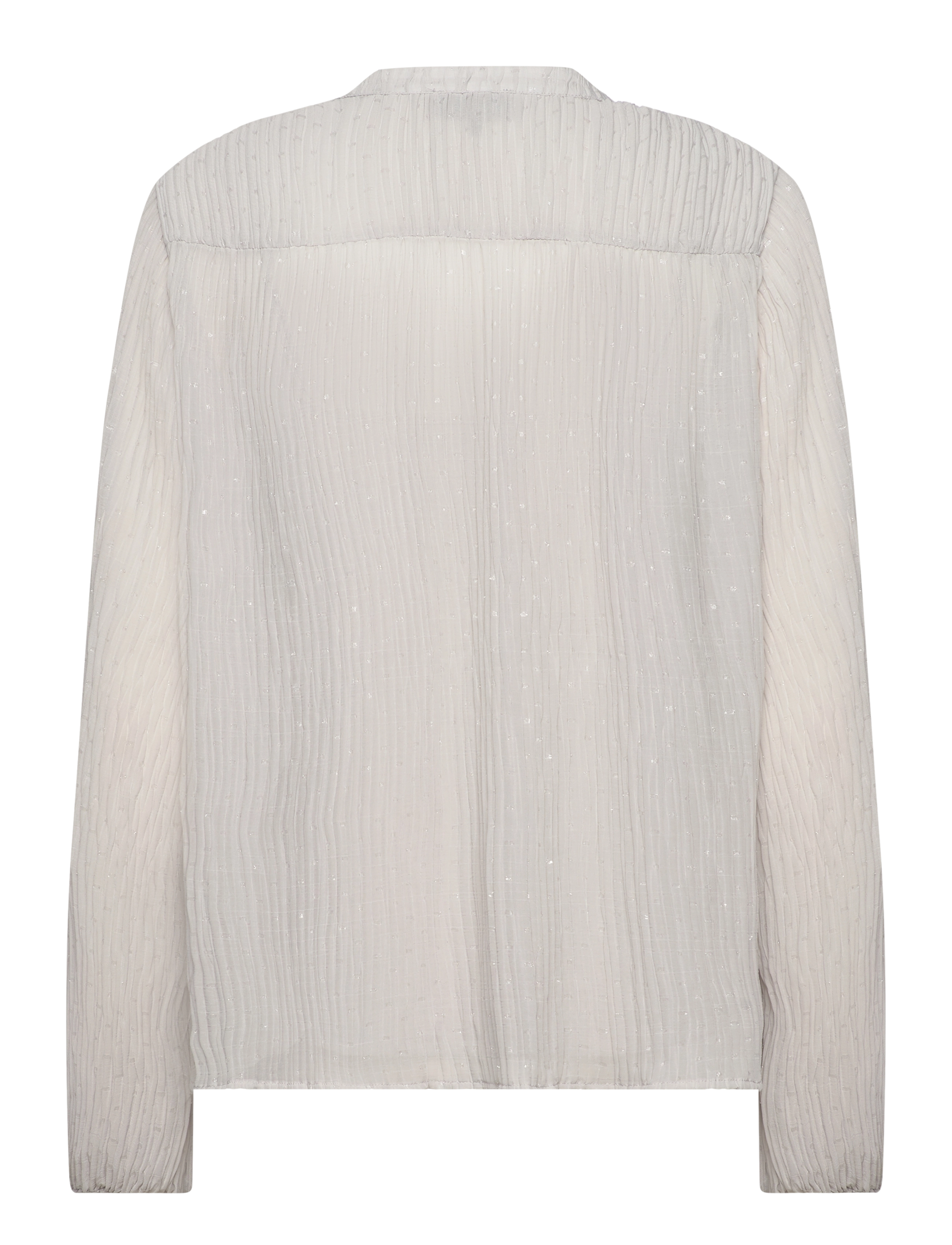Levete Room - LR-EMMA - langærmede bluser - c - icey grey combi - 1
