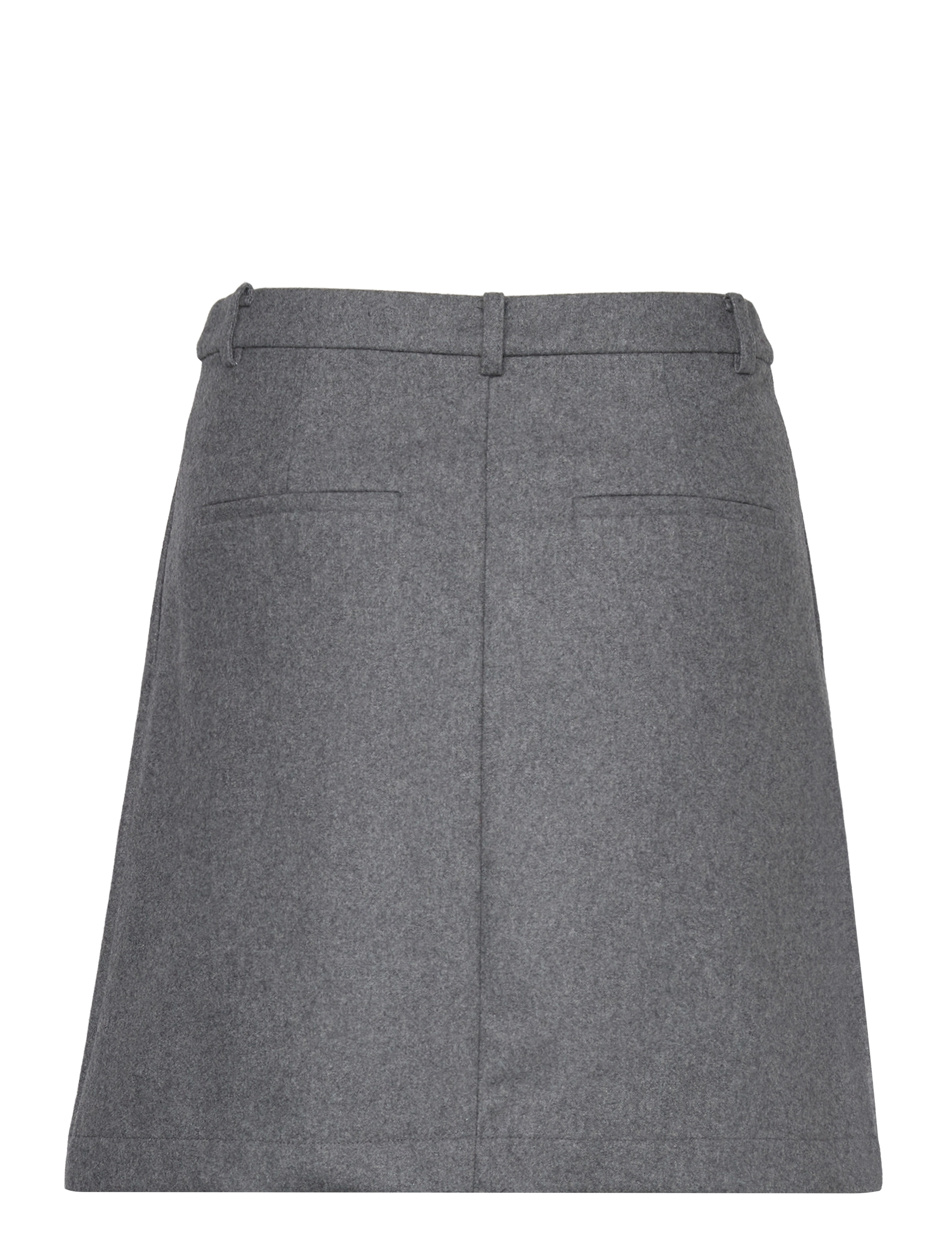 Levete Room - LR-ELLINOR - minihameet - dark grey melange - 1
