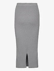 Levete Room - LR-EDITH - knitted skirts - light grey melange - 1