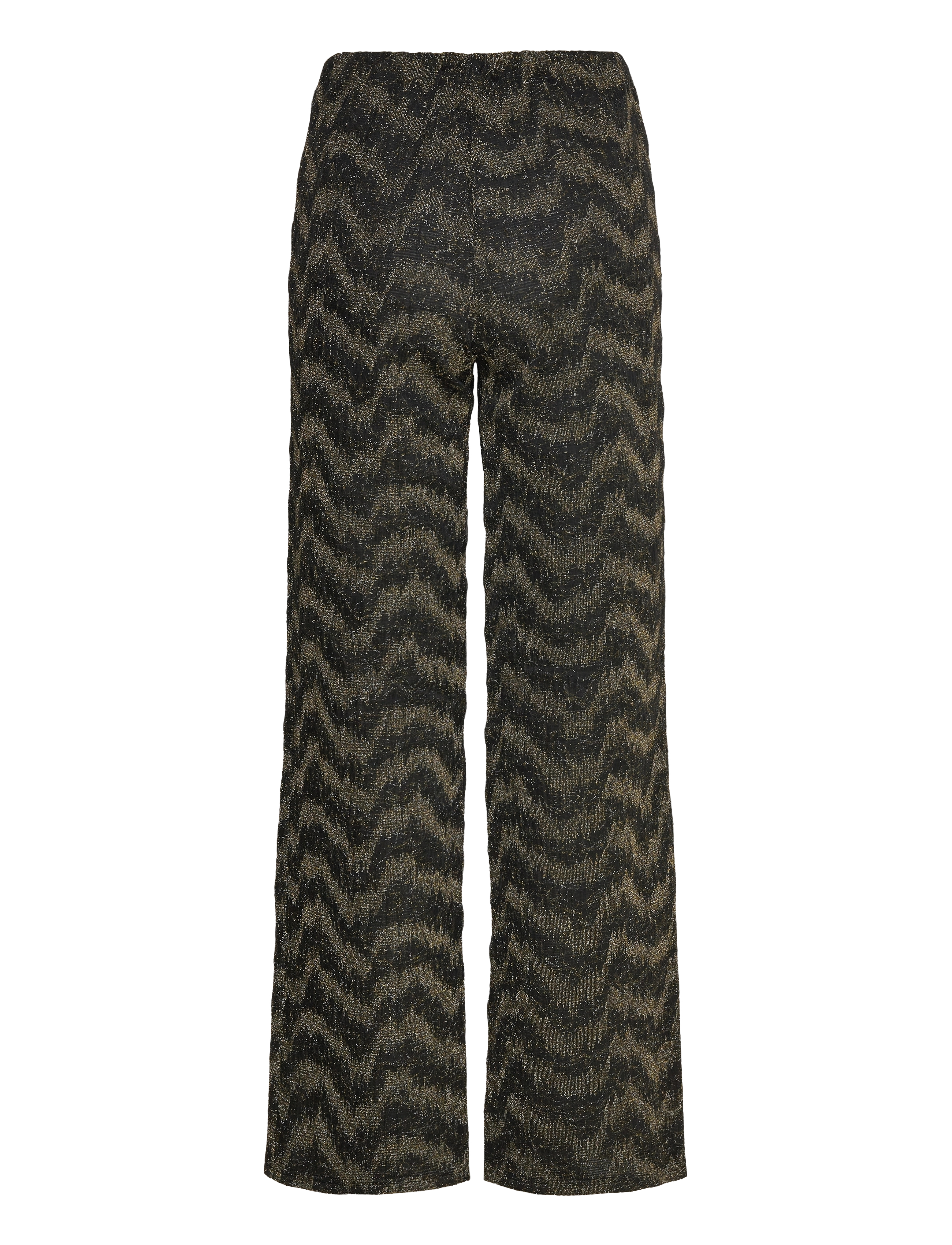 Levete Room - LR-JONE - hosen mit weitem bein - black combi - 2