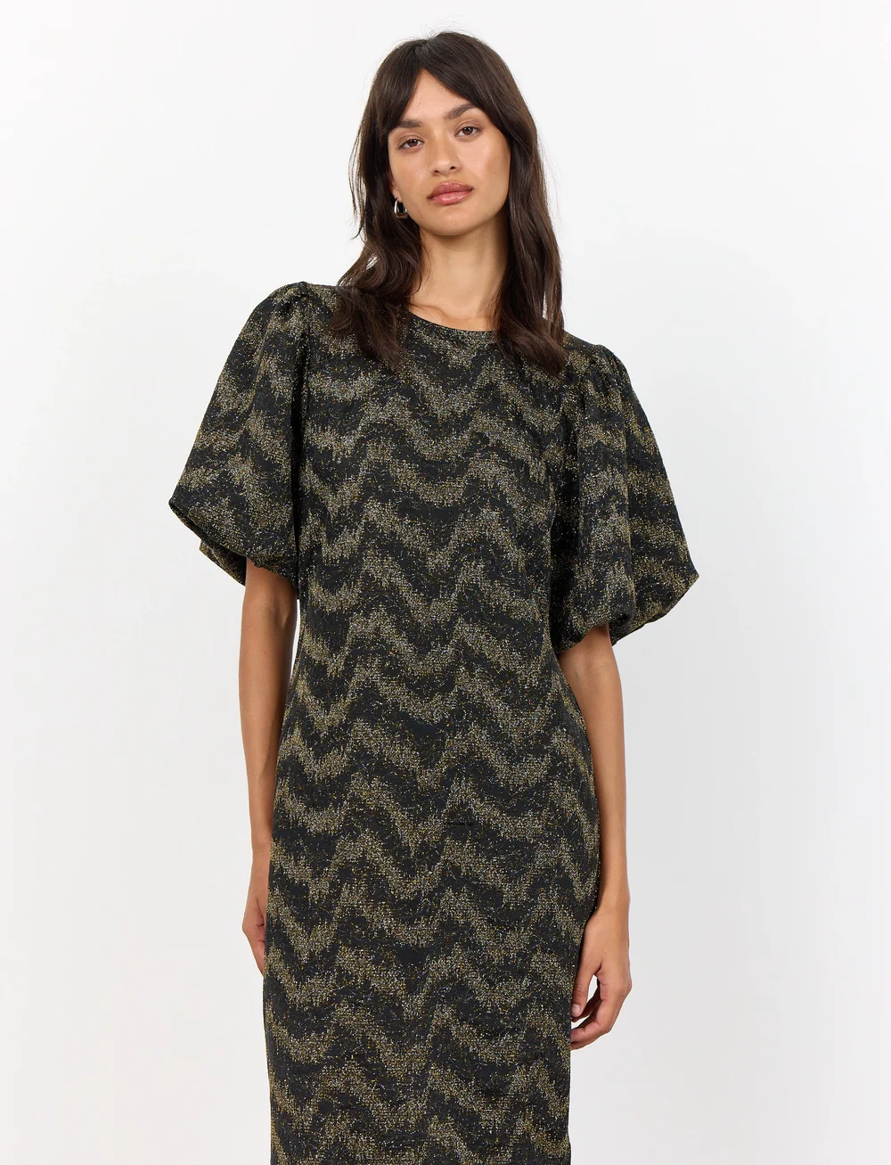 Levete Room - LR-JONE - cocktailklänningar - black combi - 3