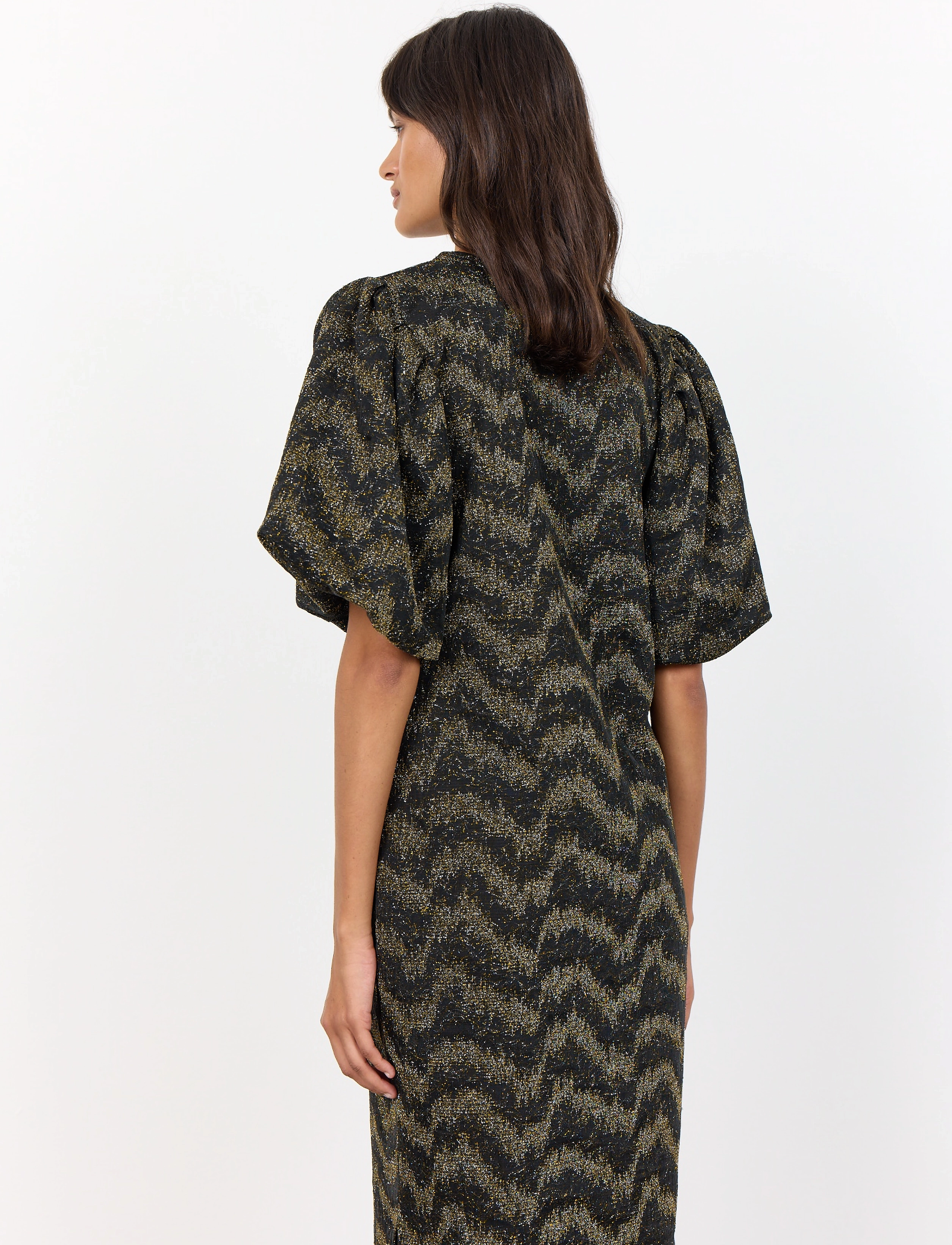 Levete Room - LR-JONE - midi-kleider - black combi - 5