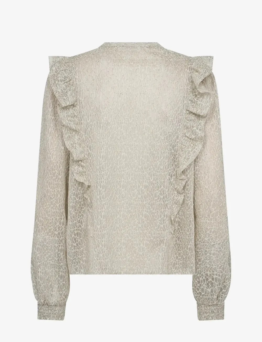 Levete Room - LR-JERRIE - långärmade blusar - dove combi - 2