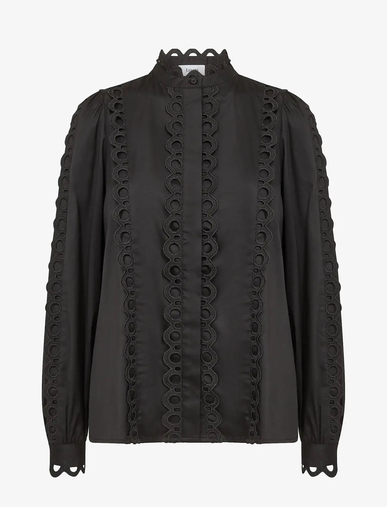 Levete Room - LR-ISLA SOLID - langärmlige blusen - black - 1