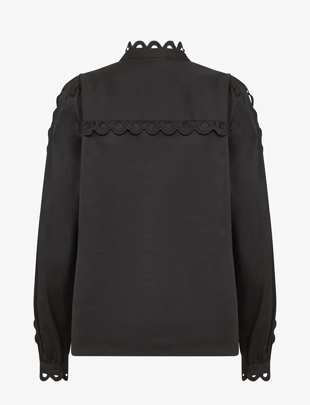 Levete Room - LR-ISLA SOLID - langärmlige blusen - black - 2