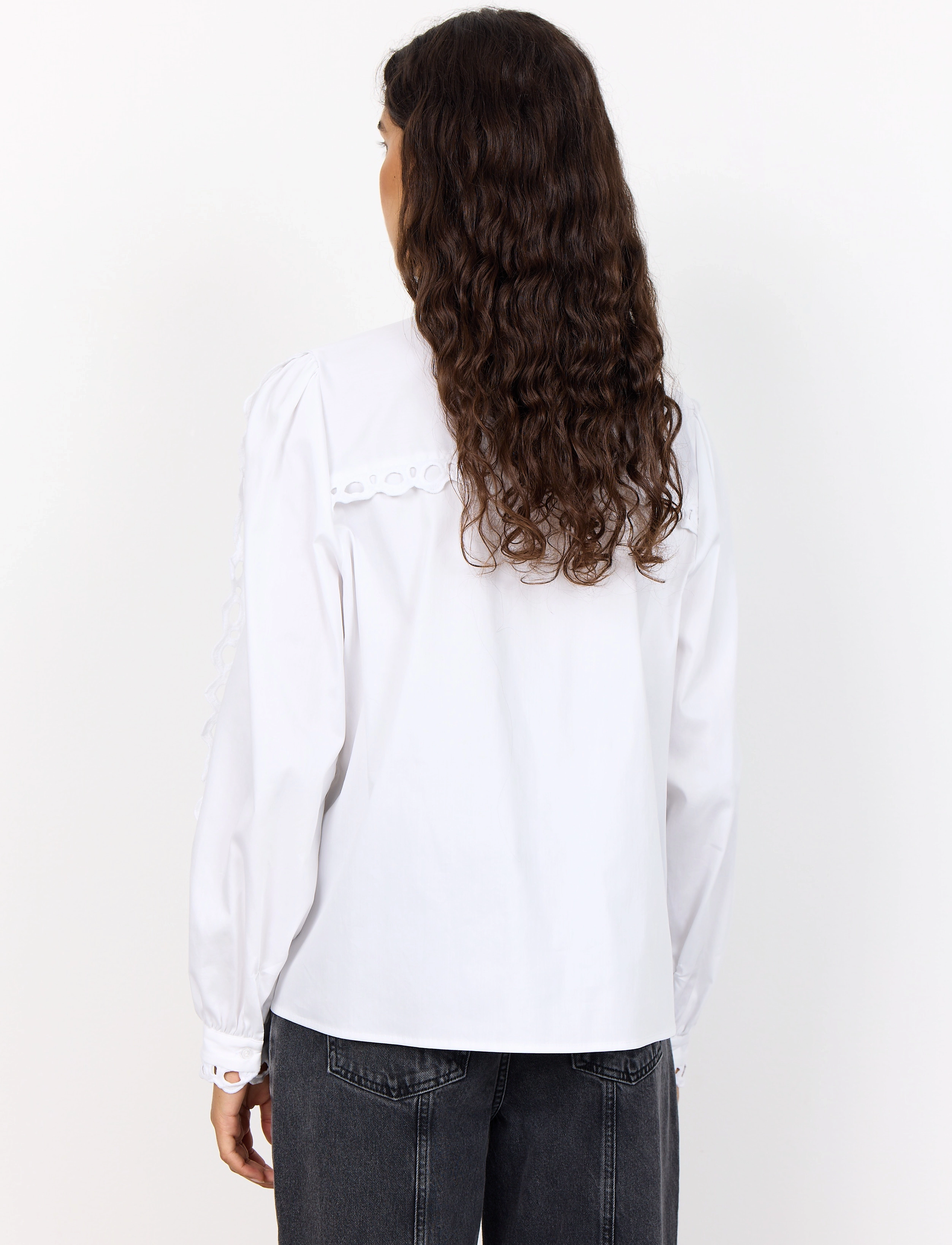 Levete Room - LR-ISLA SOLID - langærmede bluser - white - 5