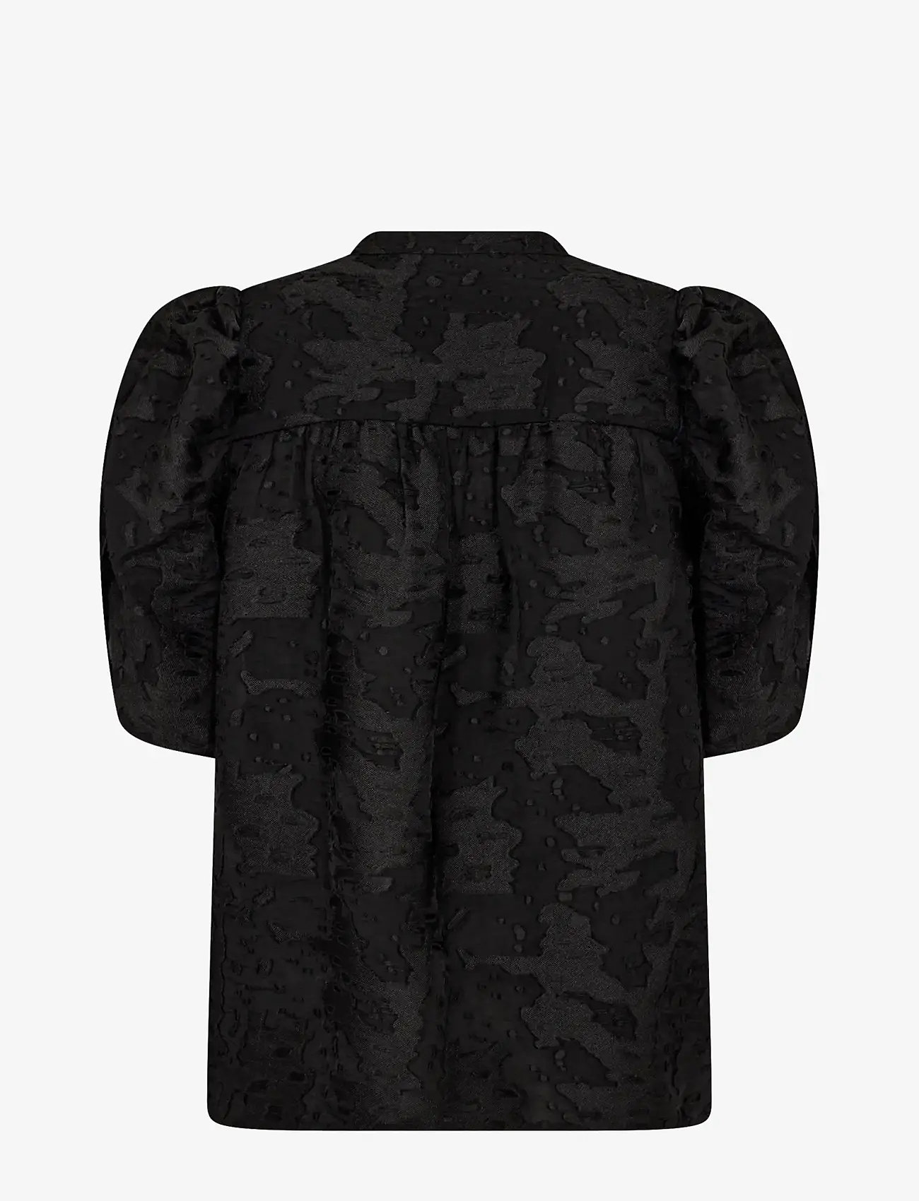 Levete Room - LR-JOSY - kurzämlige blusen - black - 1