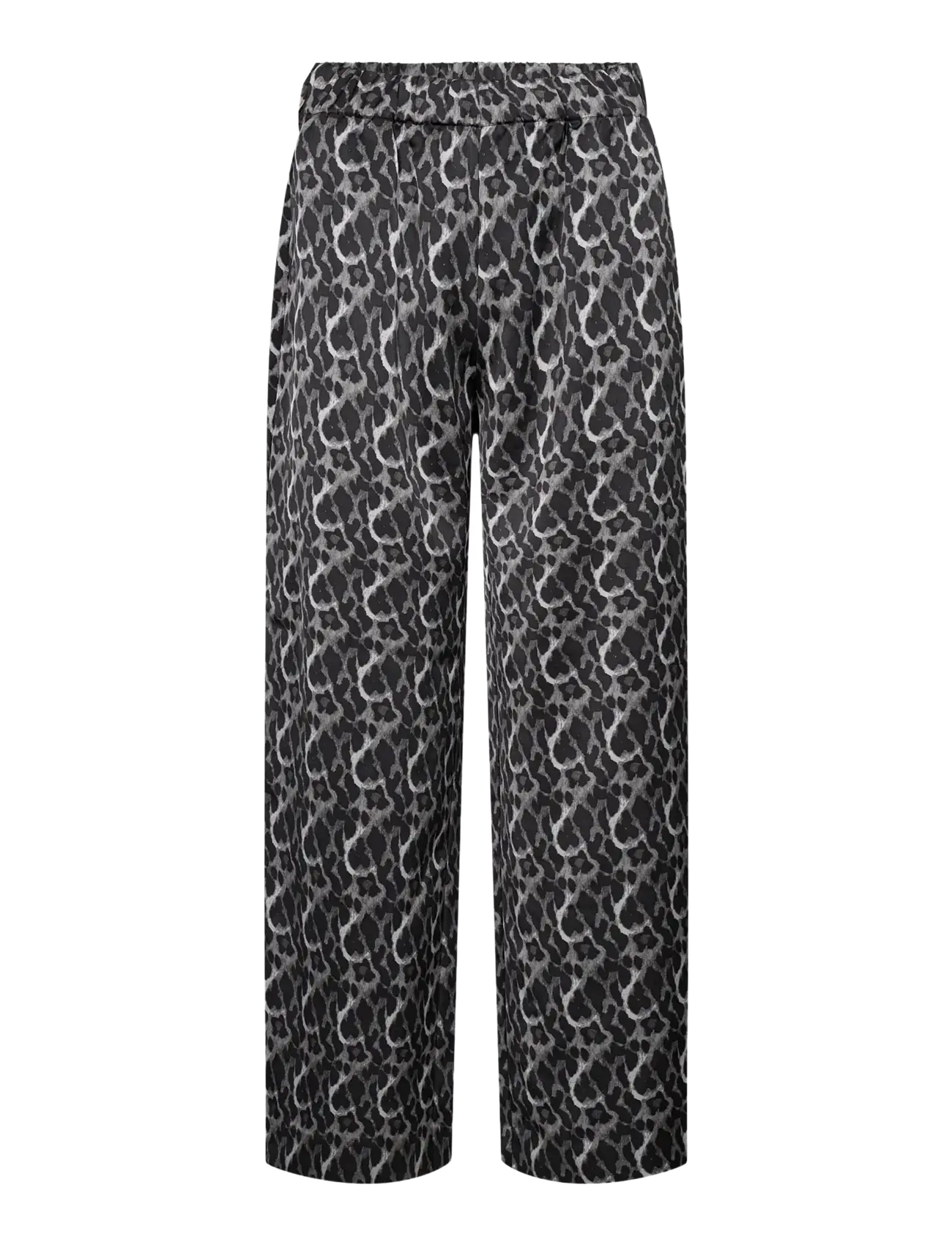 Levete Room - LR-ULANI - wide leg trousers - 9480c volcanic ash combi - 1