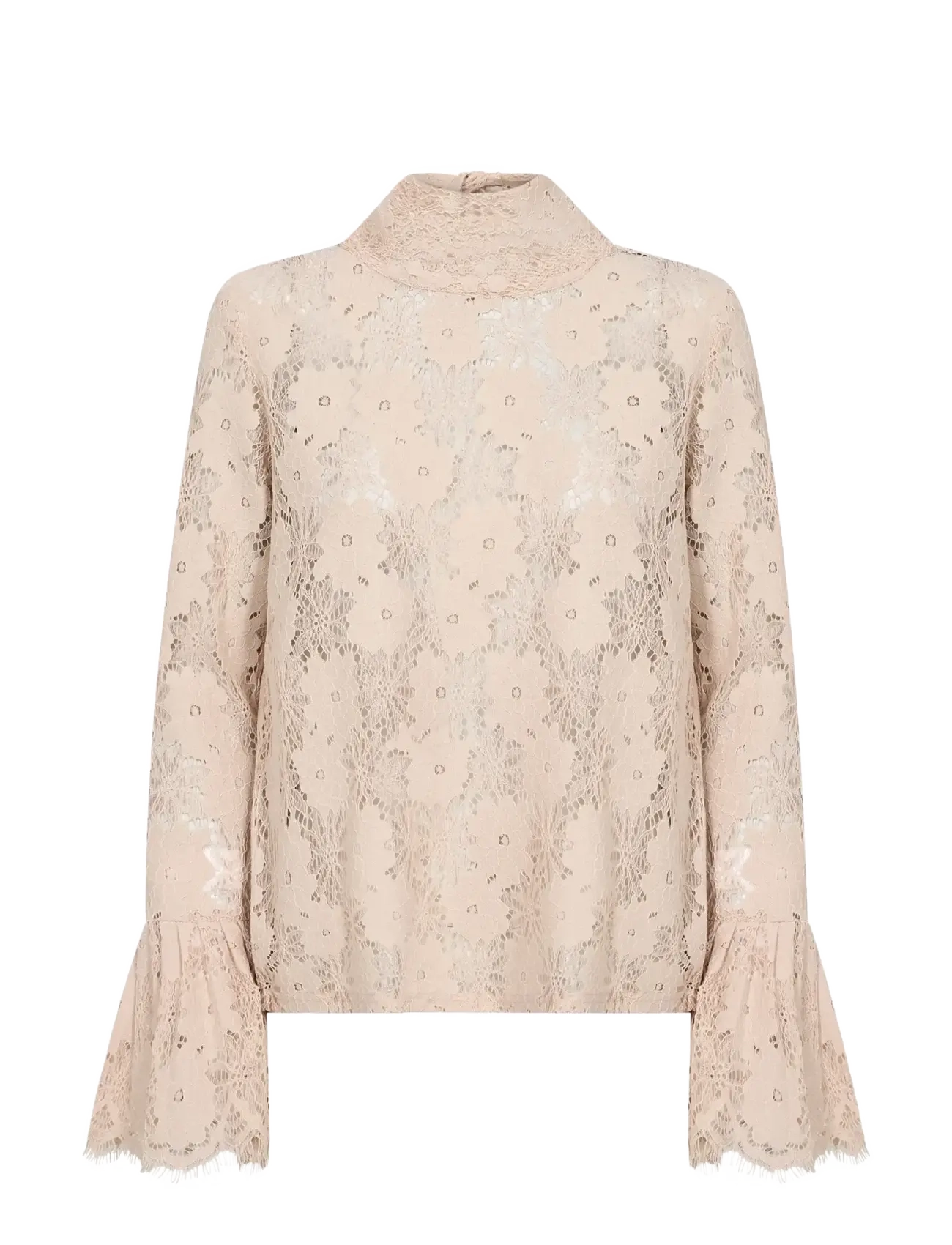 Levete Room LR-UDON - Blouses & Shirts - 1640 MUSHROOM / beige