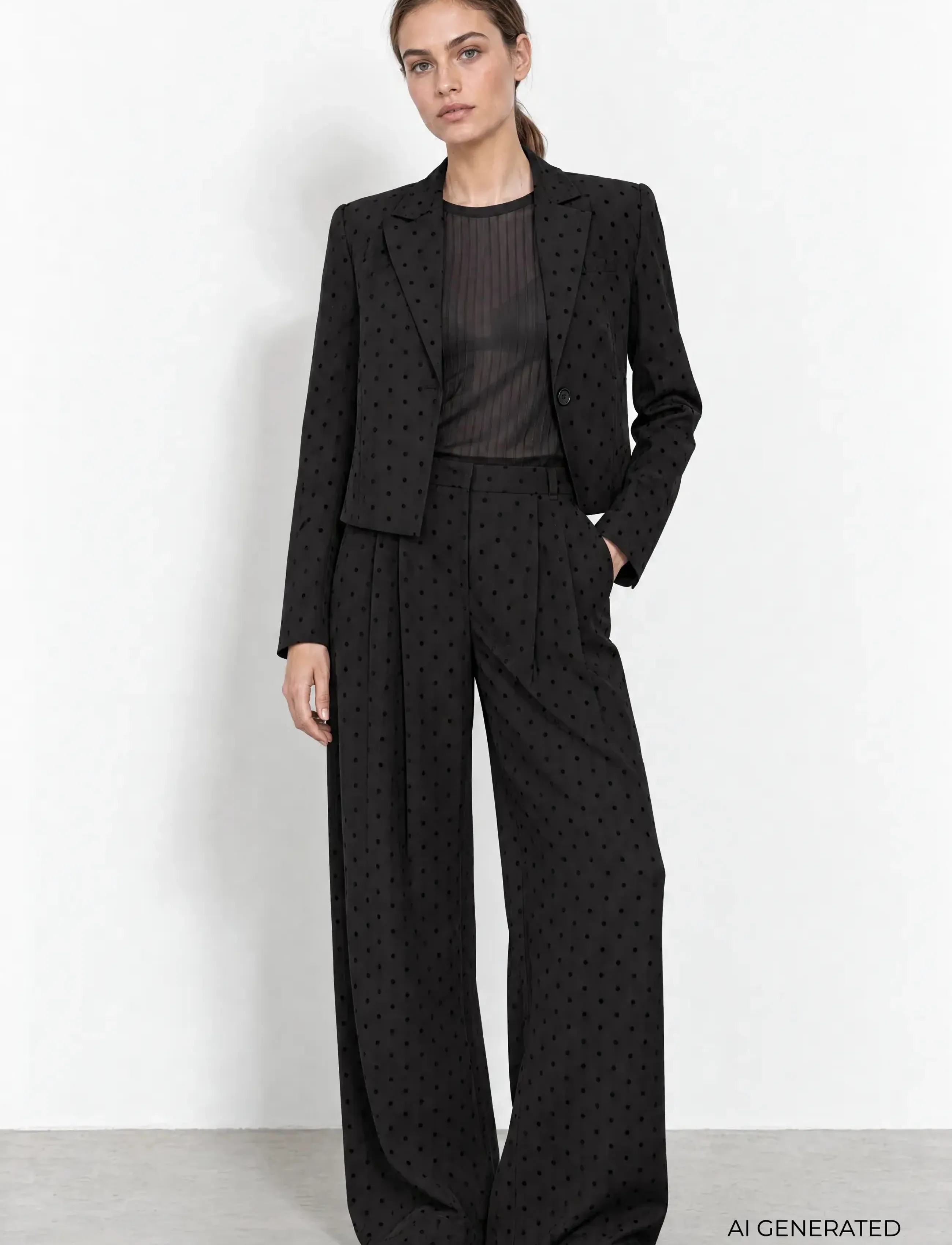 Levete Room - LR-URSULA - korte blazere - 9999 black - 0