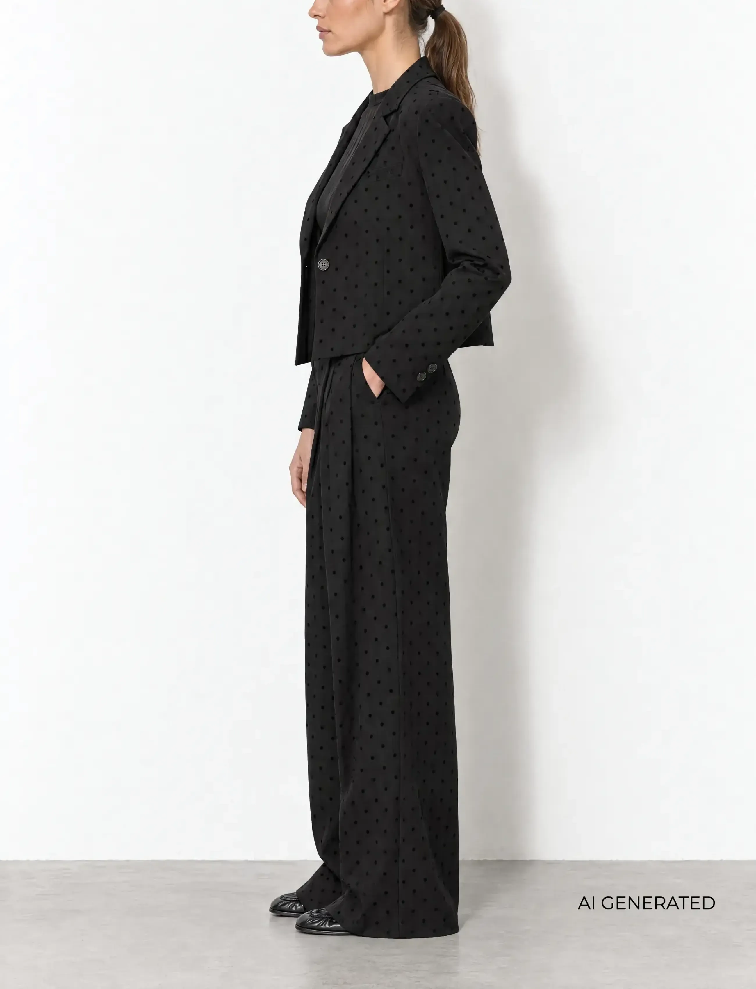 Levete Room - LR-URSULA - korte blazere - 9999 black - 3