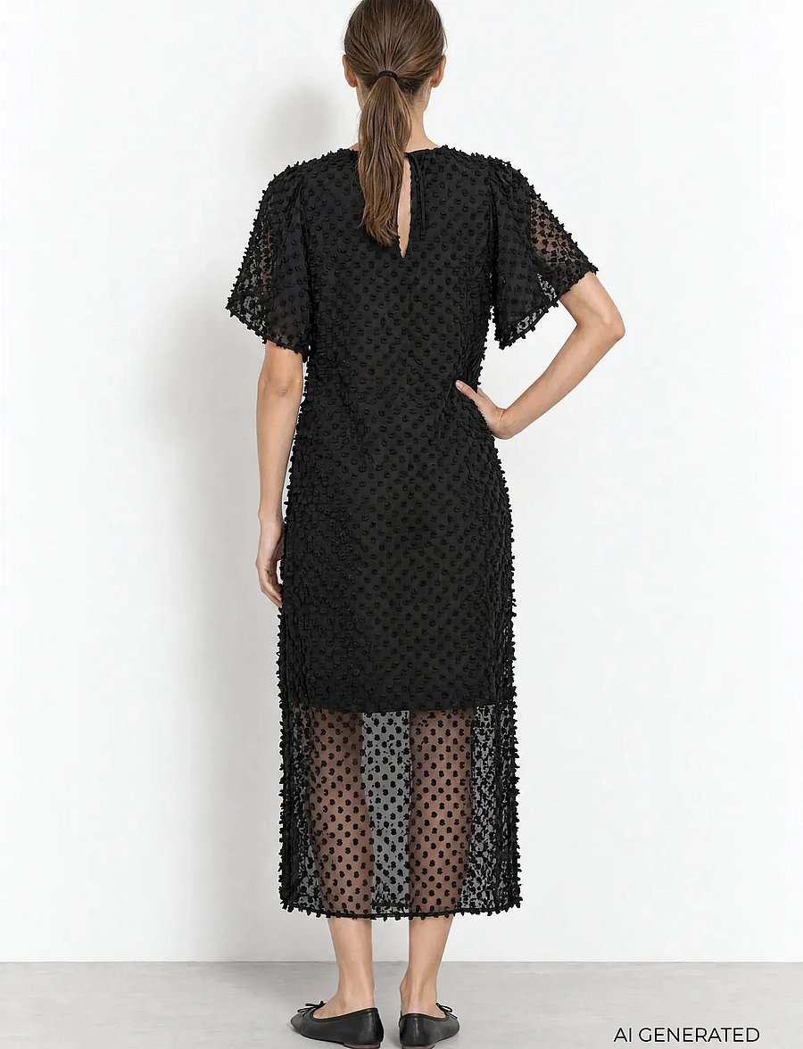 Levete Room - LR-UZURI - midikleidid - 9999 black - 5