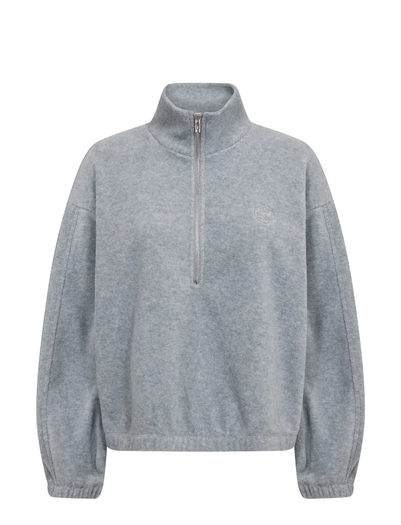 Levete Room LR-URIELA - Fleece & Midlayer - 99110 LT GREY MELANGE / grey